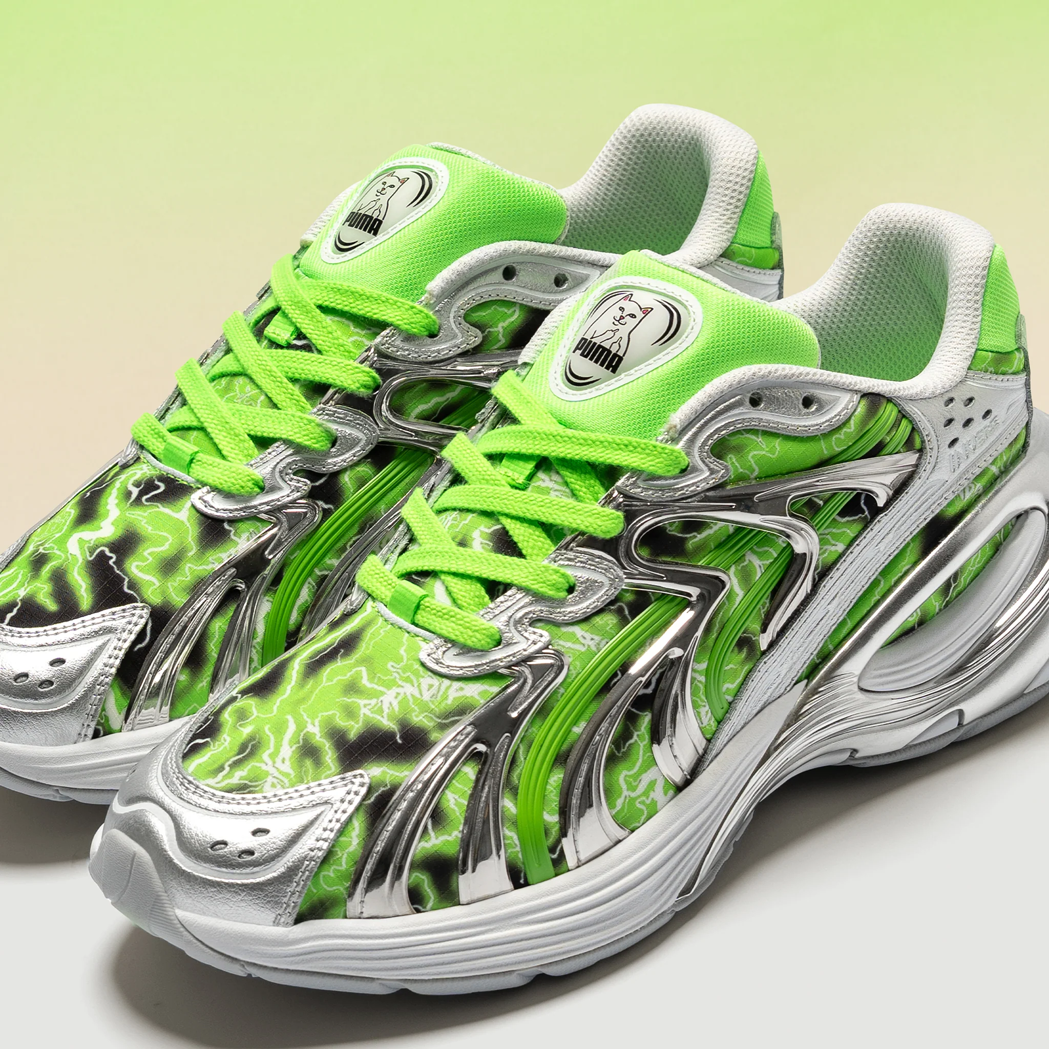 Inverse (Puma Silver-Fluro Green Pes) - Image 11