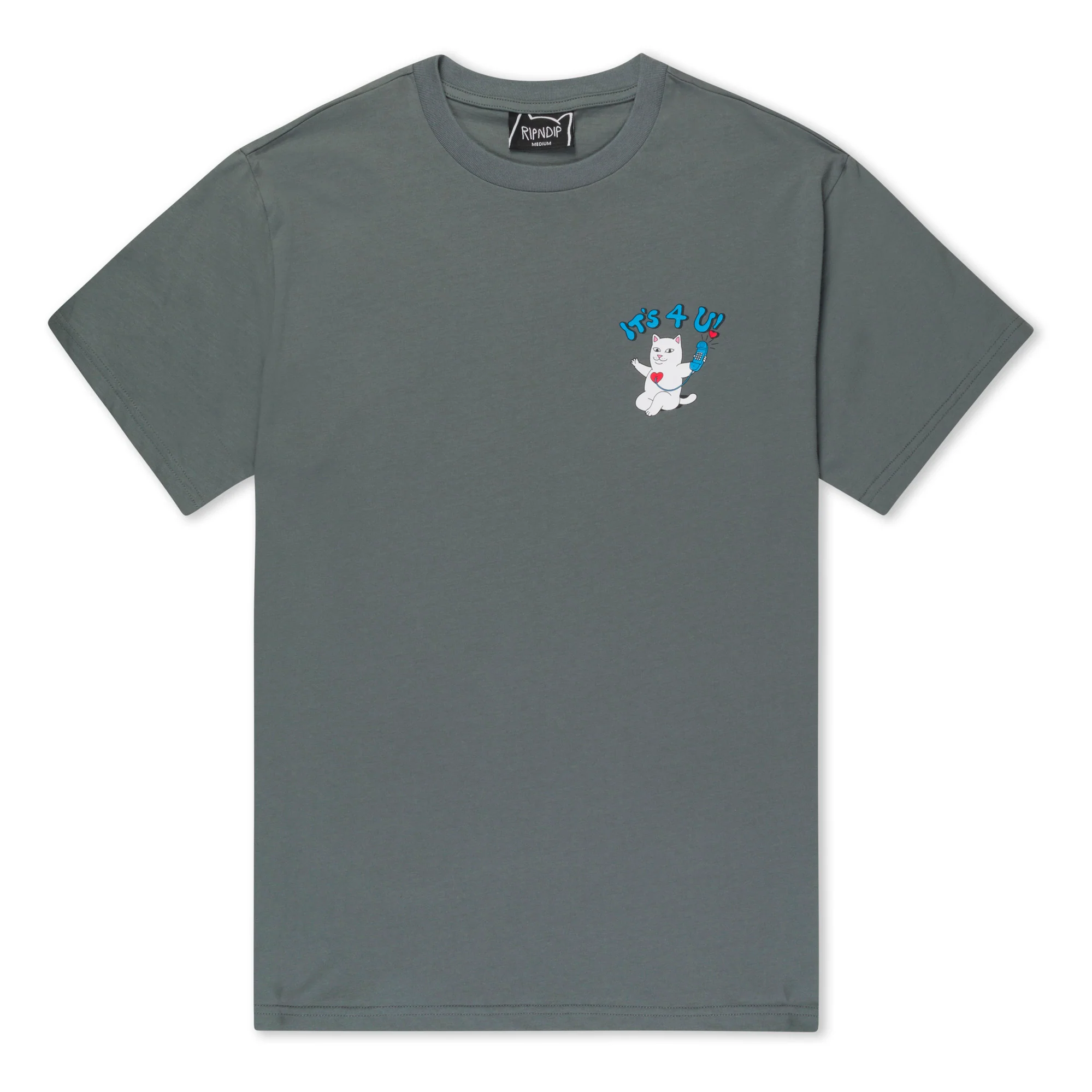 Its 4 U Tee (Charcoal) - Image 3