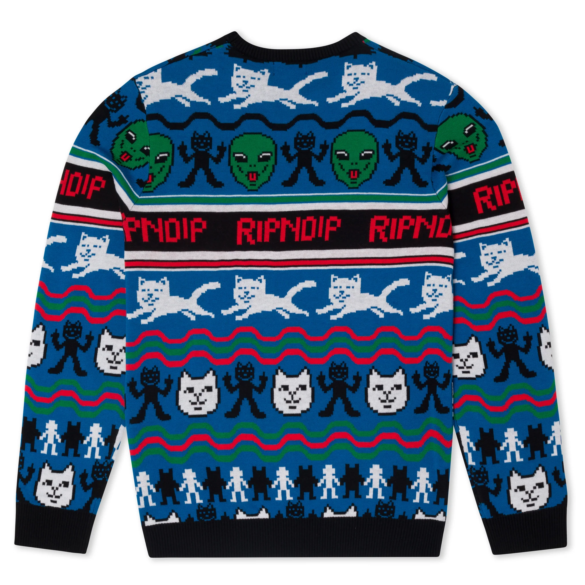 Jolly Holiday Knit Sweater (Multi) - Image 3