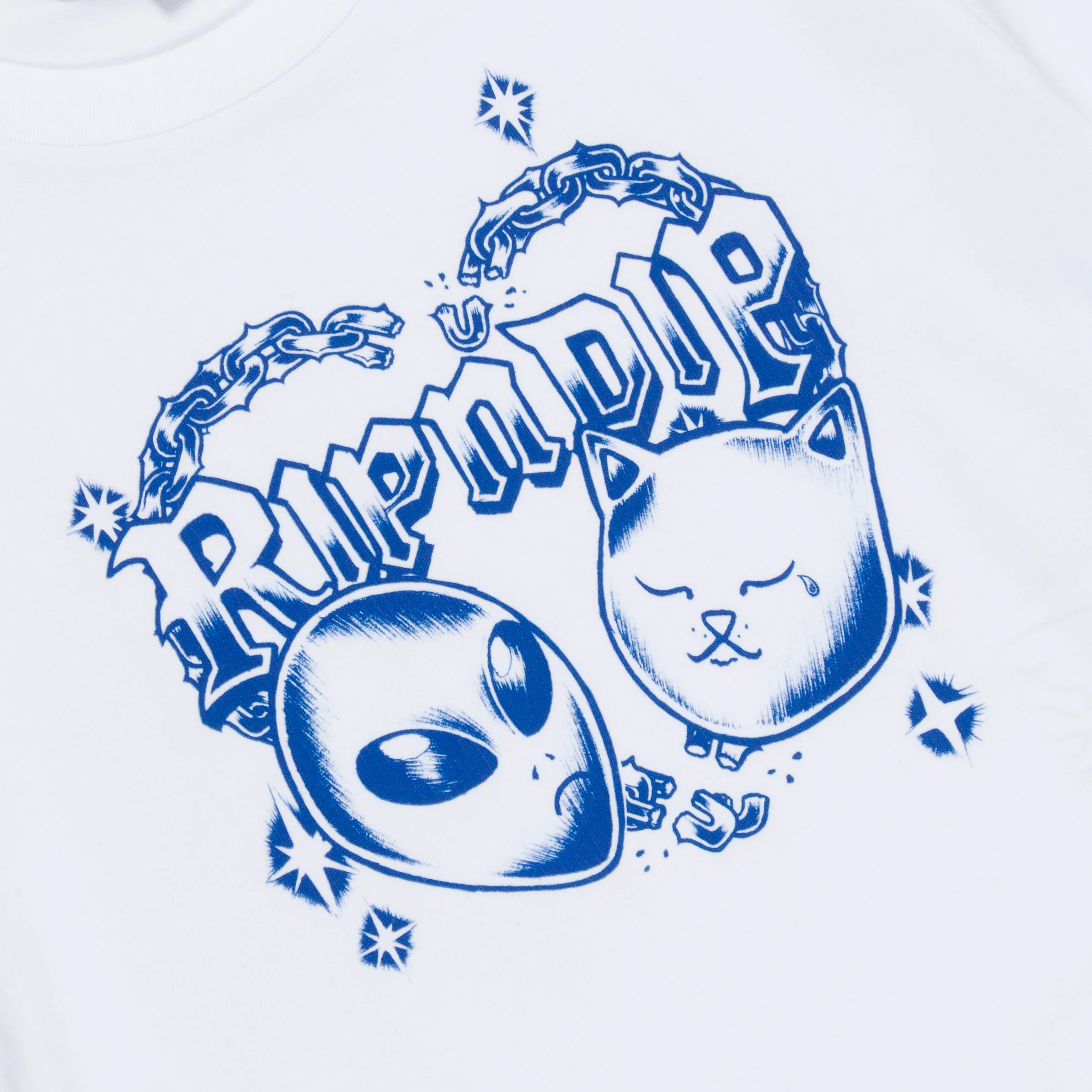Kali Cropped Baby Tee (White) - Image 3