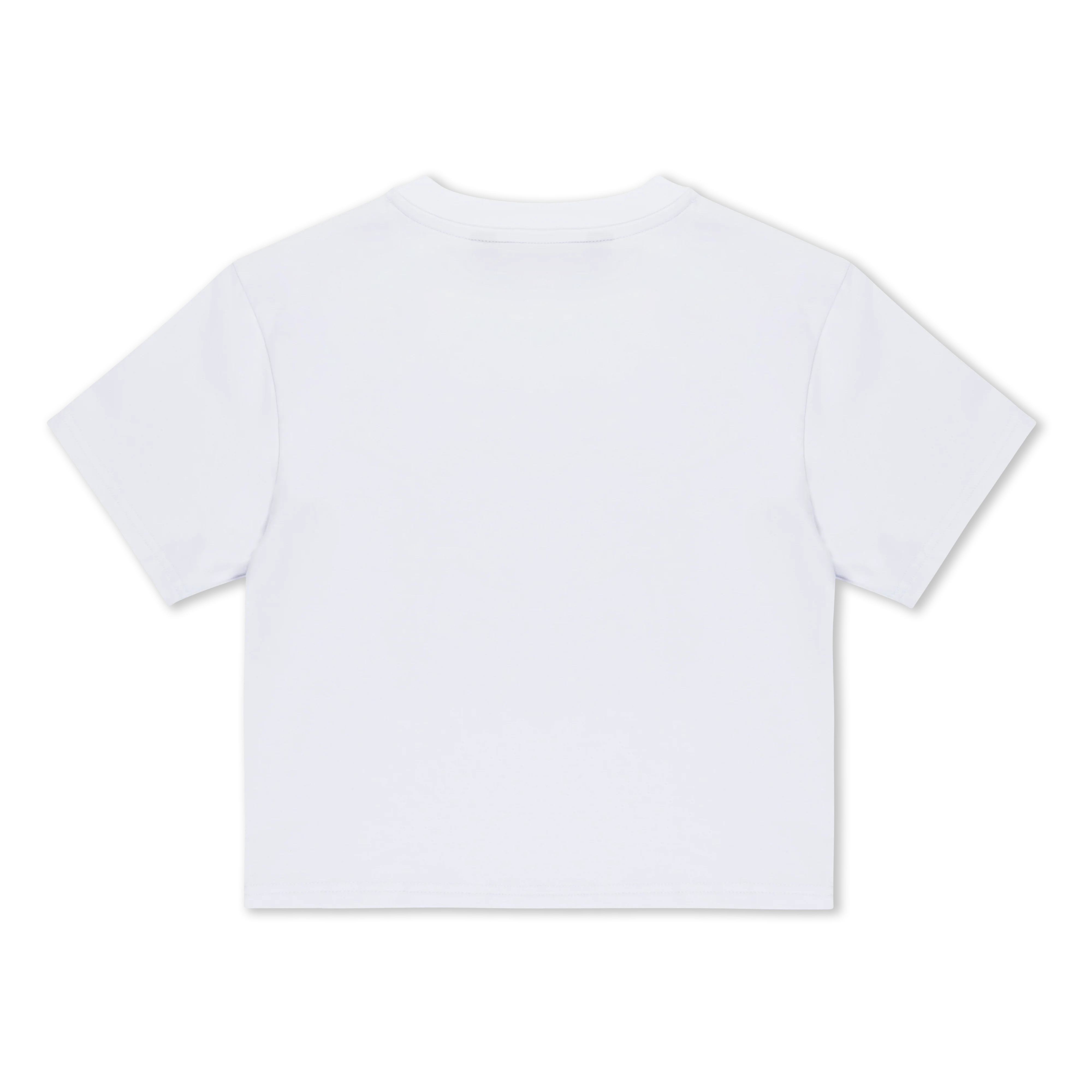 Kali Cropped Baby Tee (White) - Image 4