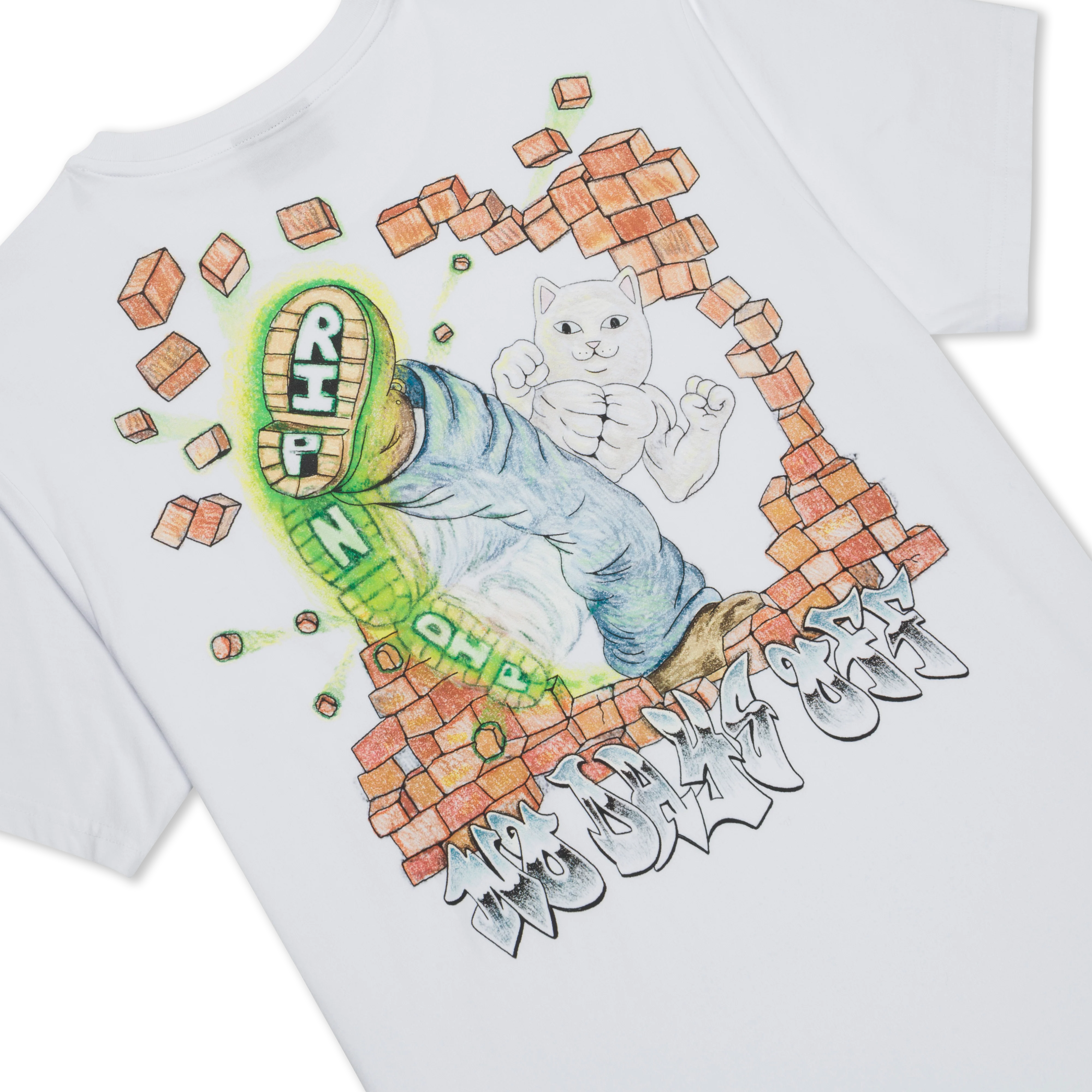 Karate Kat Tee (White) - Image 5
