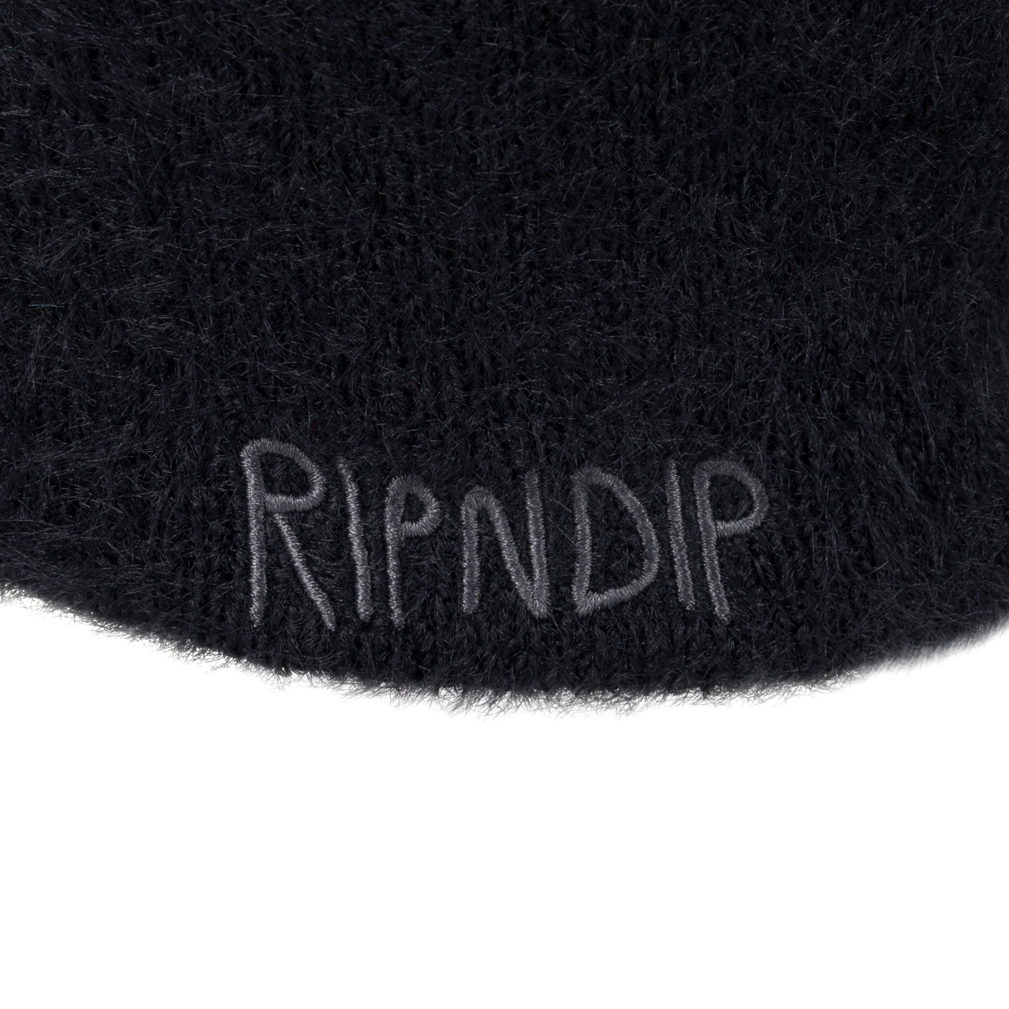 Kitty Ears Faux Mohair Balaclava (Black) - Image 5