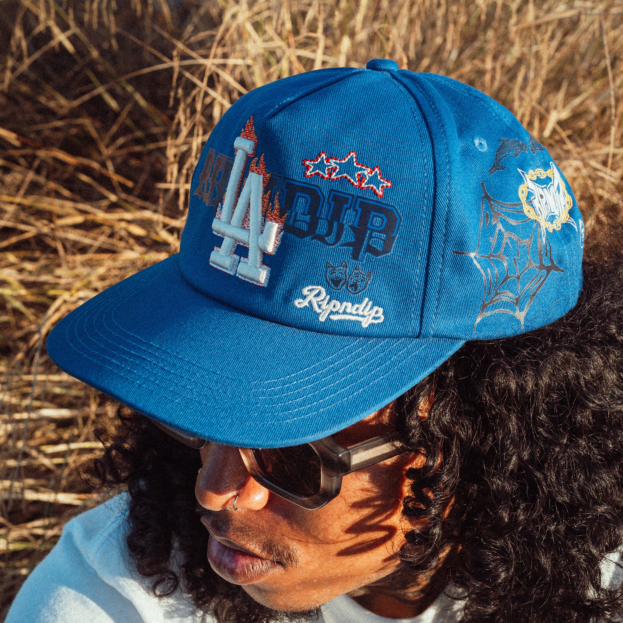 LA Athletics Snapback (Blue) - Image 2