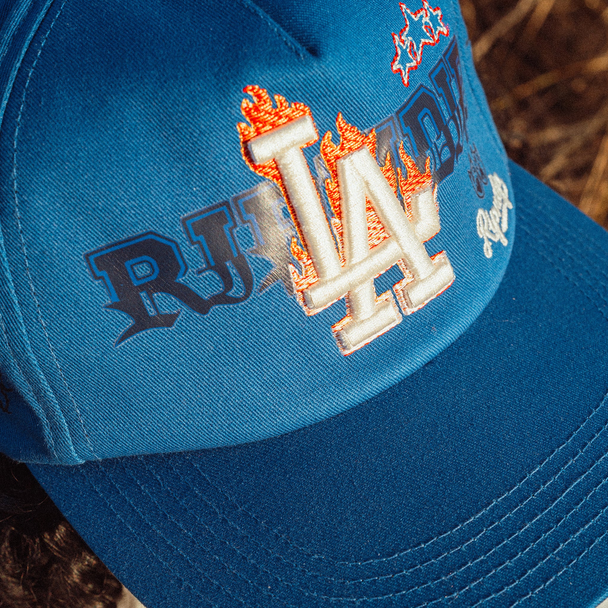 LA Athletics Snapback (Blue) - Image 3