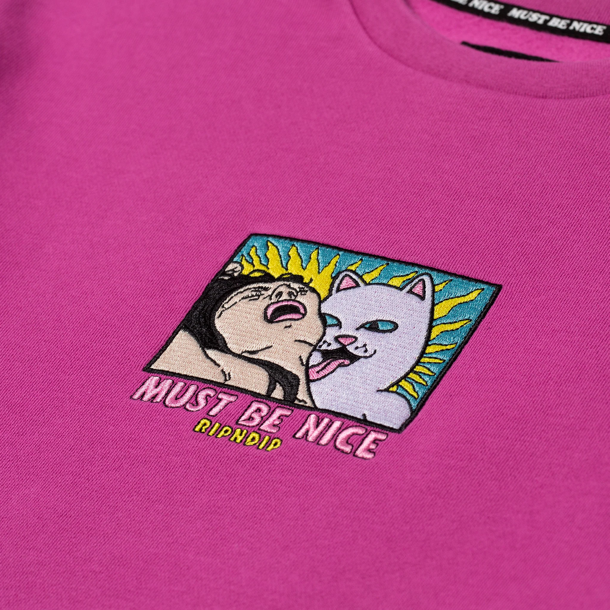 Lady Friend Crewneck (Fuchsia) - Image 3