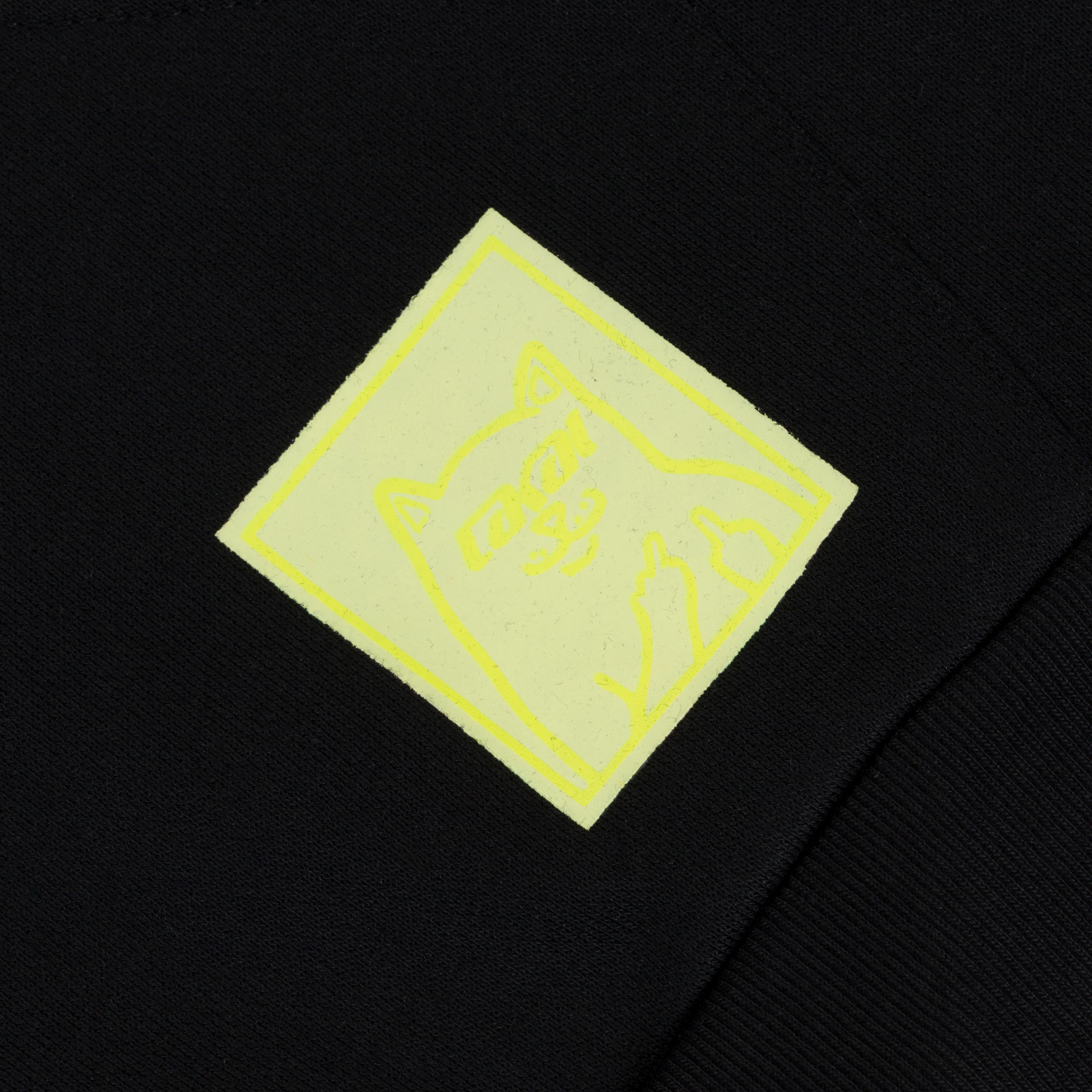 Lakai + Ripndip Zip Up Hoodie (Black) - Image 2