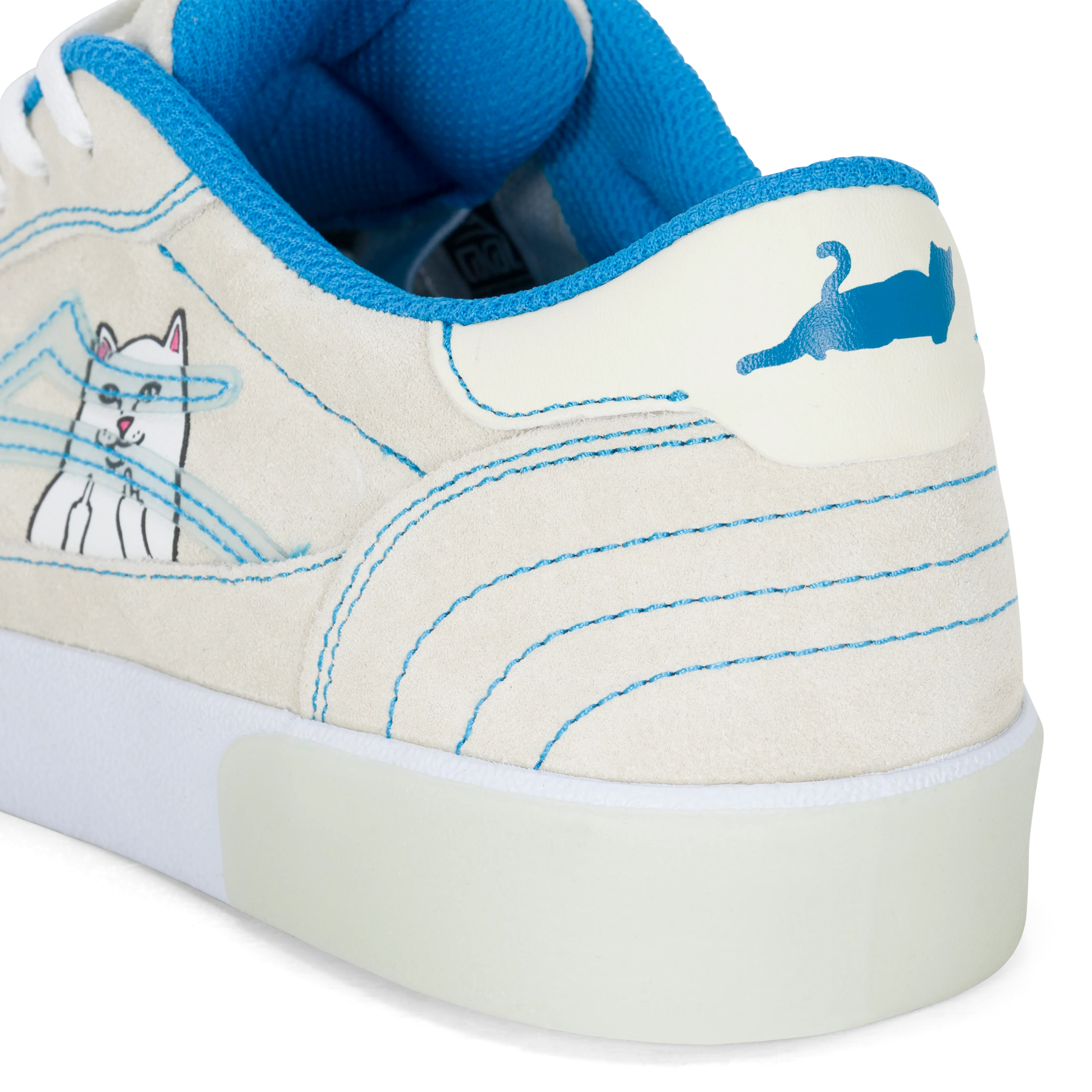 Lakai + Ripndip Cambridge Lord Nermal (Cream) - Image 4