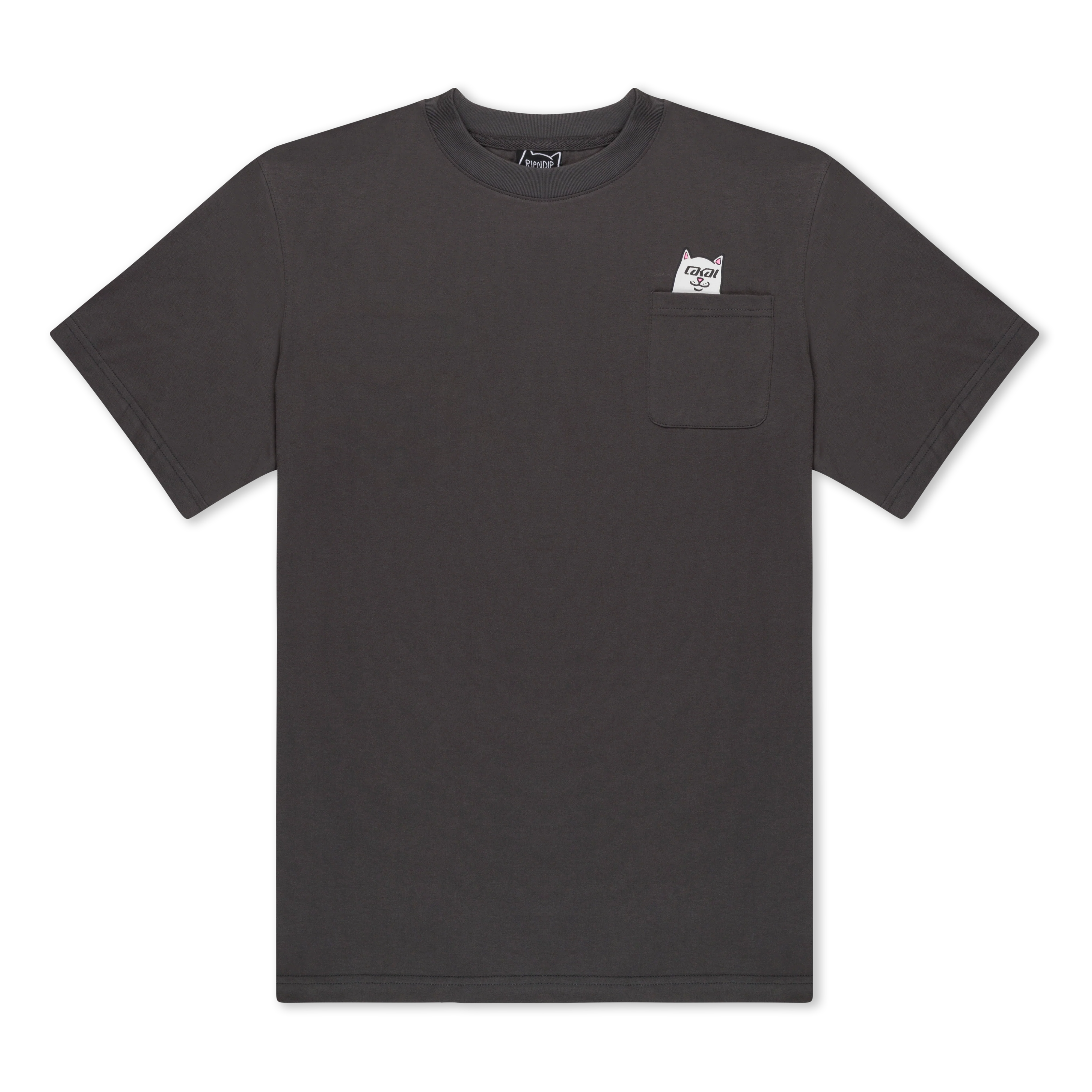 Lakai + Ripndip Lord Nermal Pocket Tee (Dark Gray)