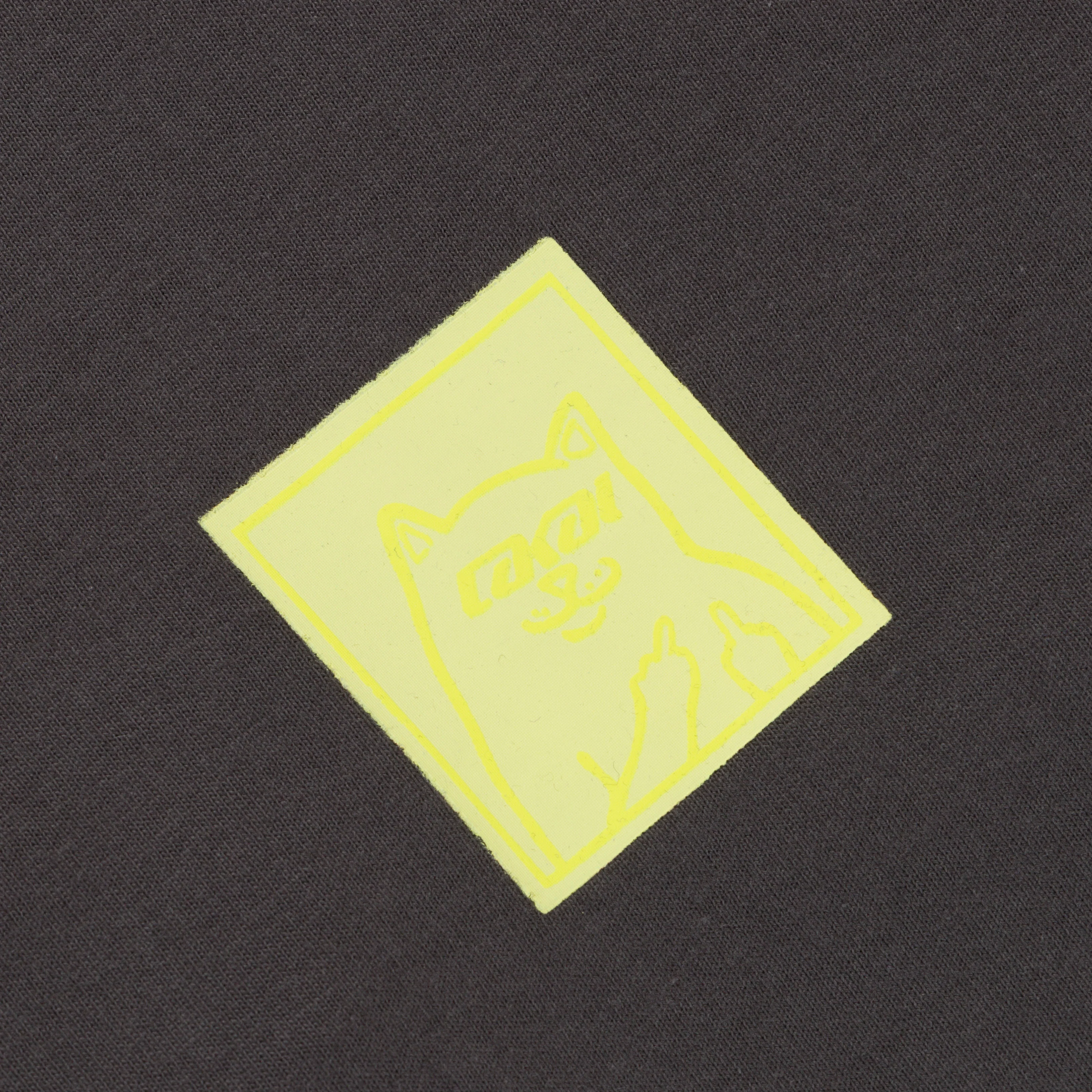 Lakai + Ripndip Pink Flame Tee (Gray) - Image 2