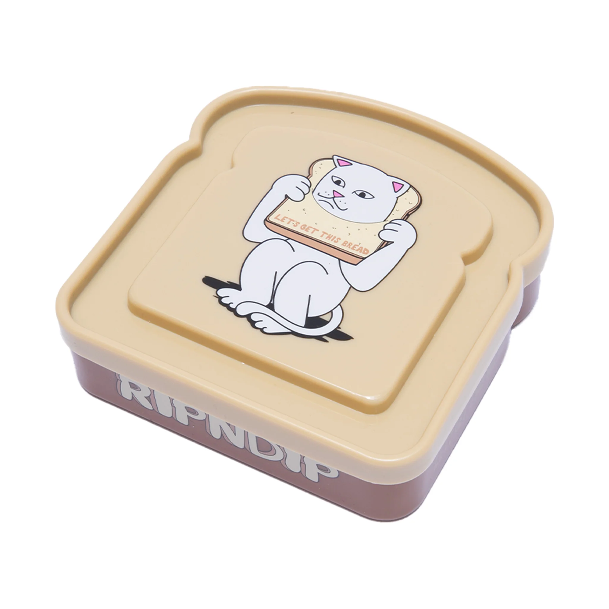 Lets Get This Bread Sandwich Box (Brown)