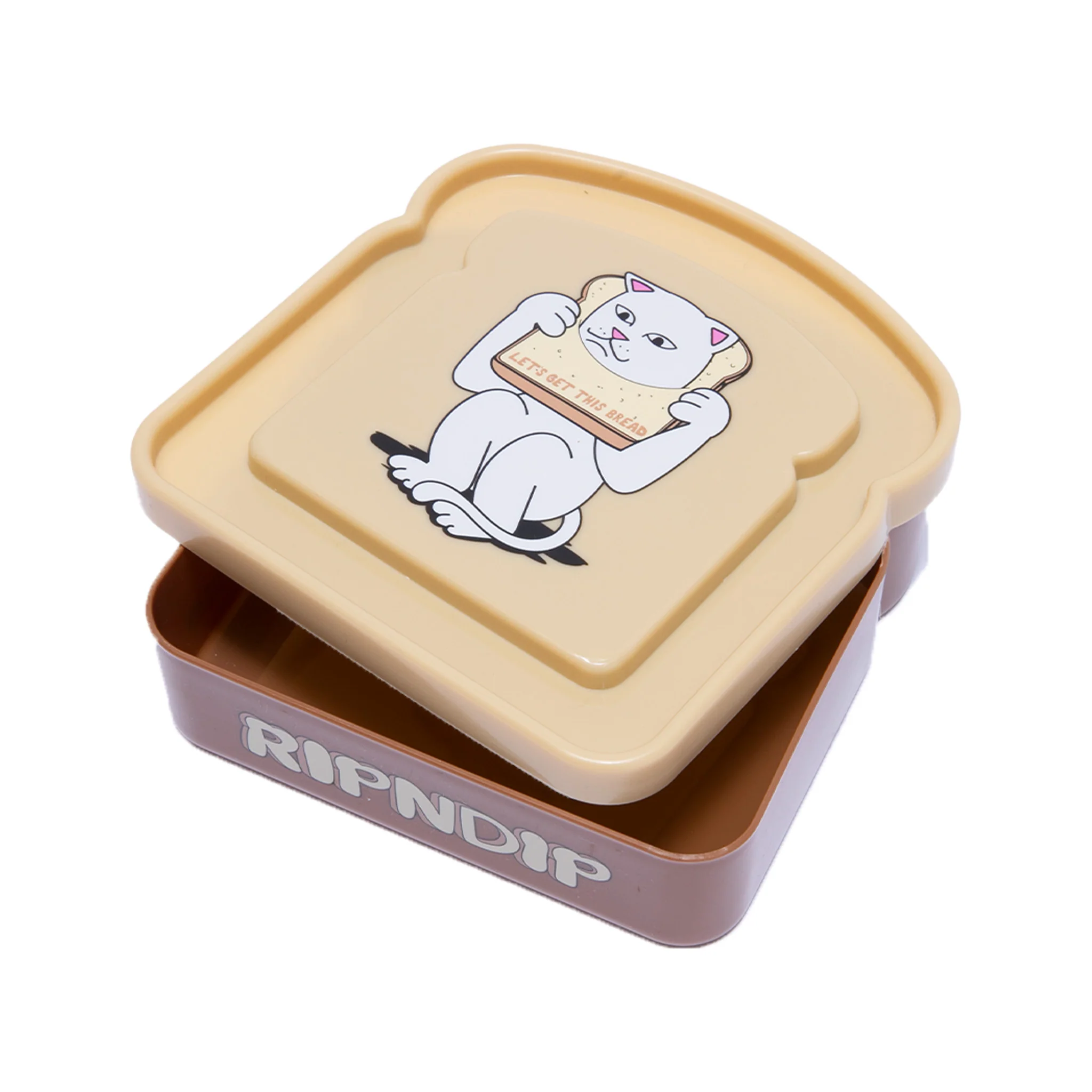 Lets Get This Bread Sandwich Box (Brown) - Image 2
