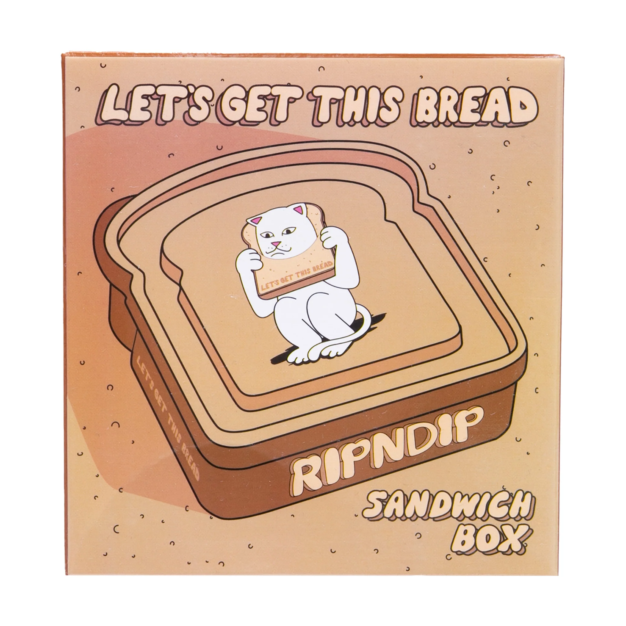 Lets Get This Bread Sandwich Box (Brown) - Image 5