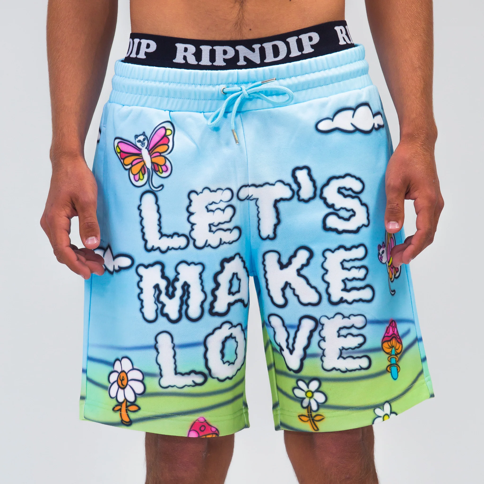 Lets Make Love Sweatshorts (Multi) - Image 2