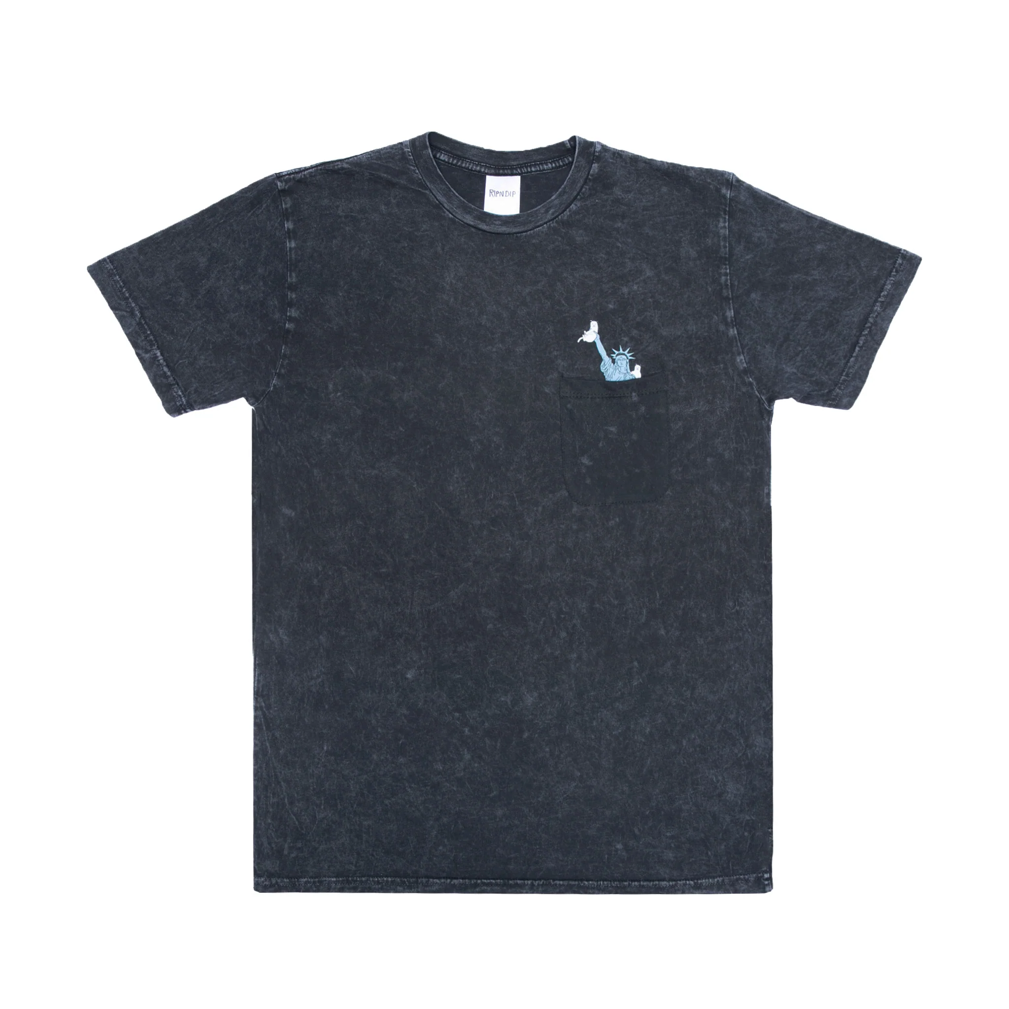 Liberty Tee (Black Mineral Wash) - Image 2