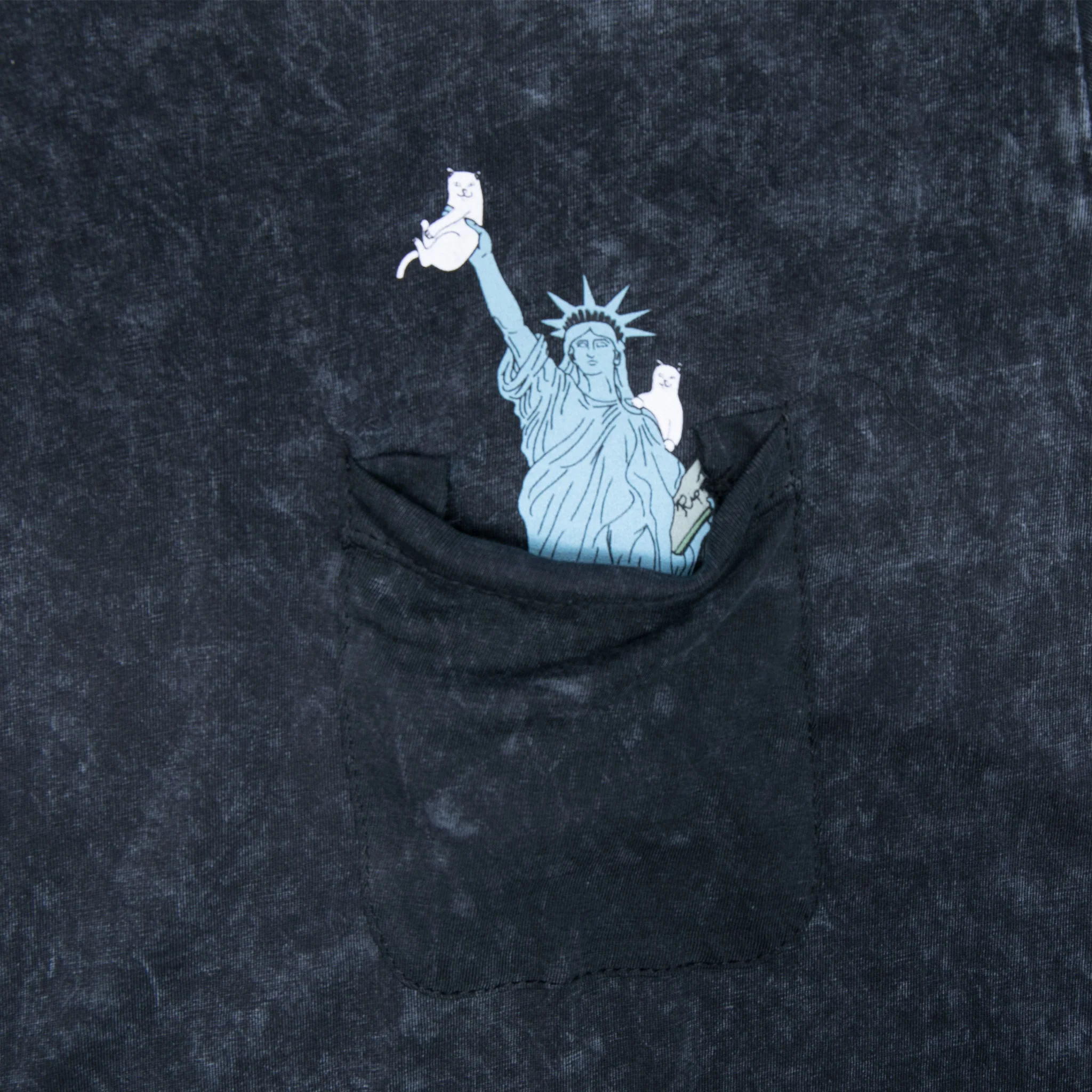 Liberty Tee (Black Mineral Wash) - Image 3