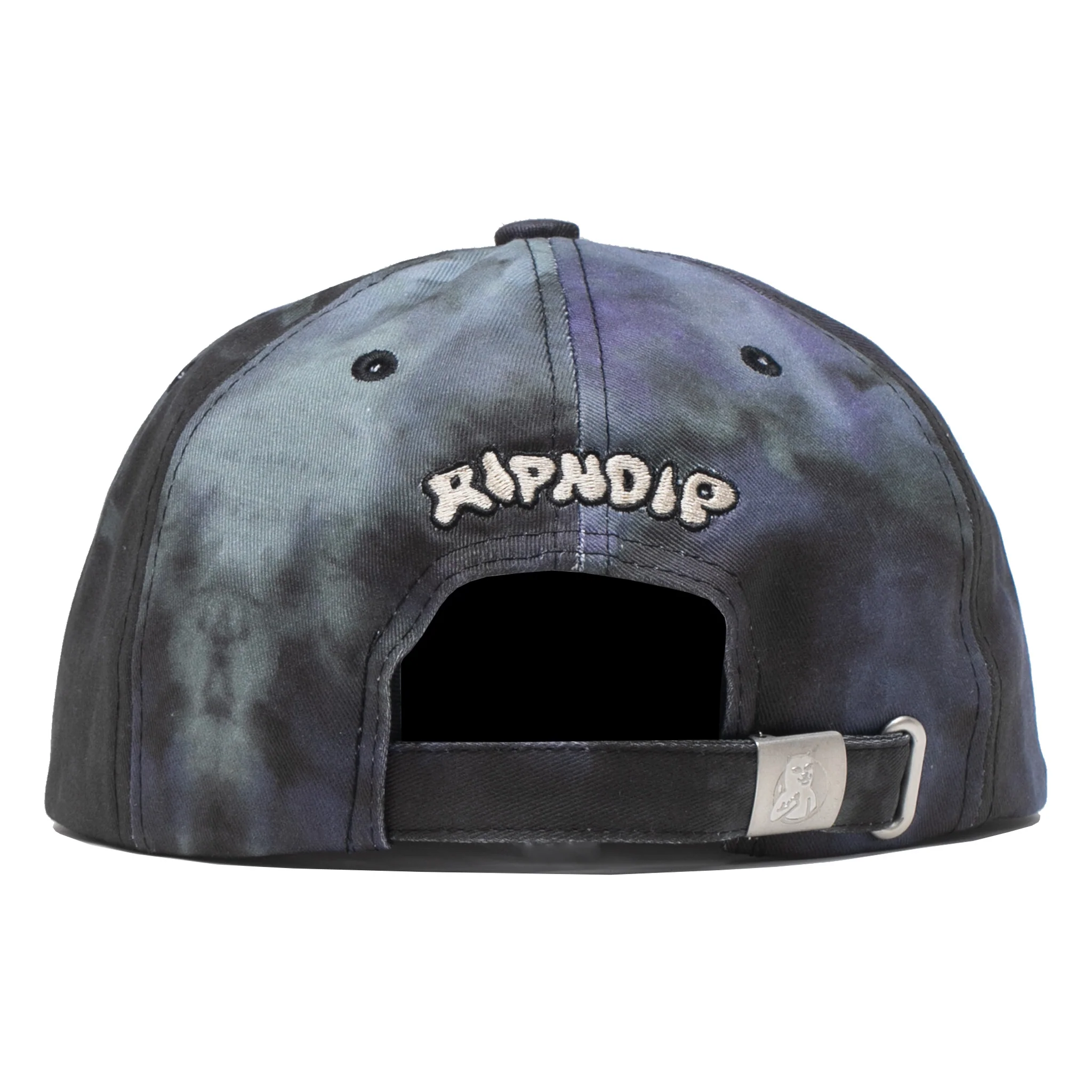 Lifes A Trip 6 Panel Hat (Black/Sage/ Dark Slate Tie Dye) - Image 3