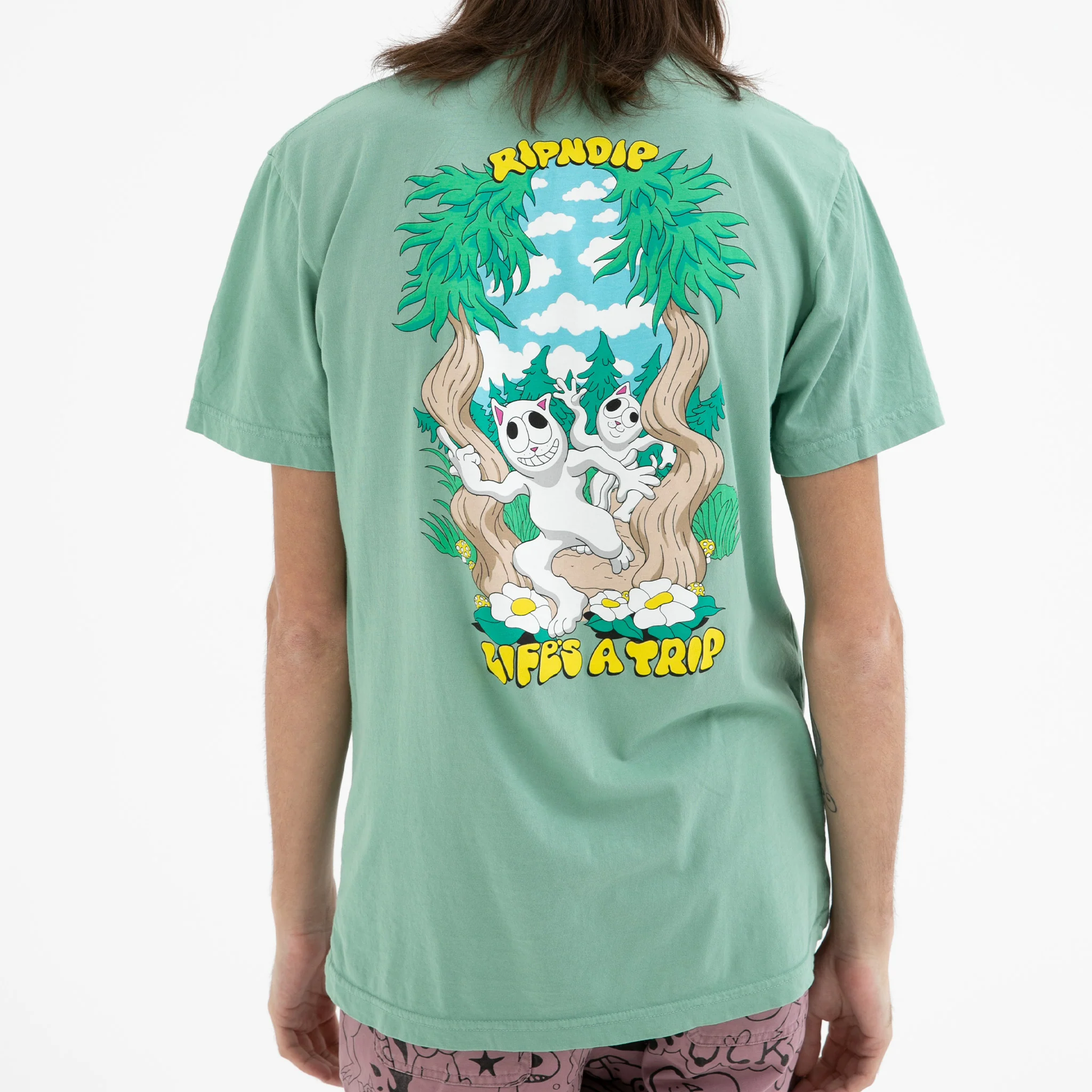 Lifes A Trip Tee (Light Pine) - Image 3