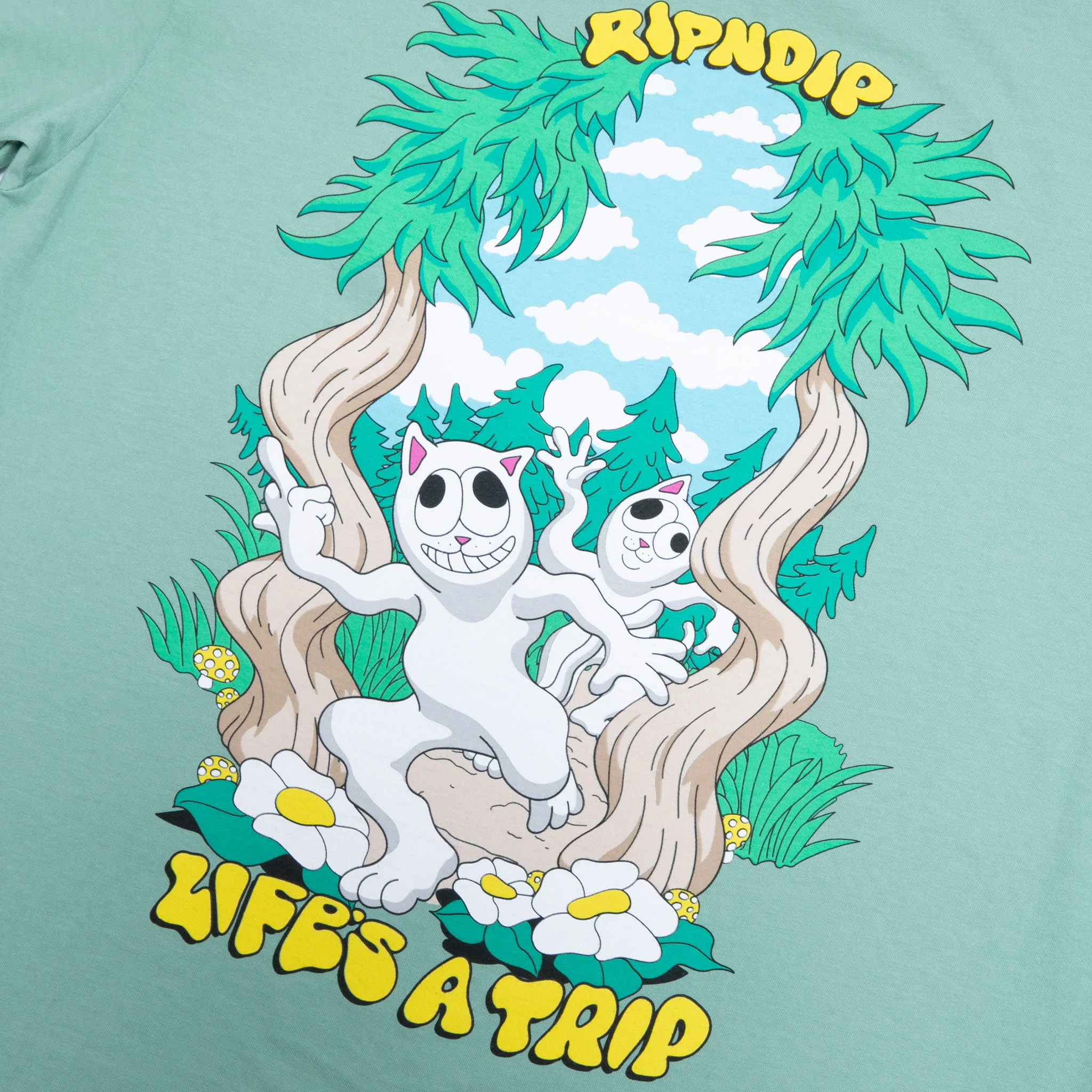 Lifes A Trip Tee (Light Pine) - Image 5