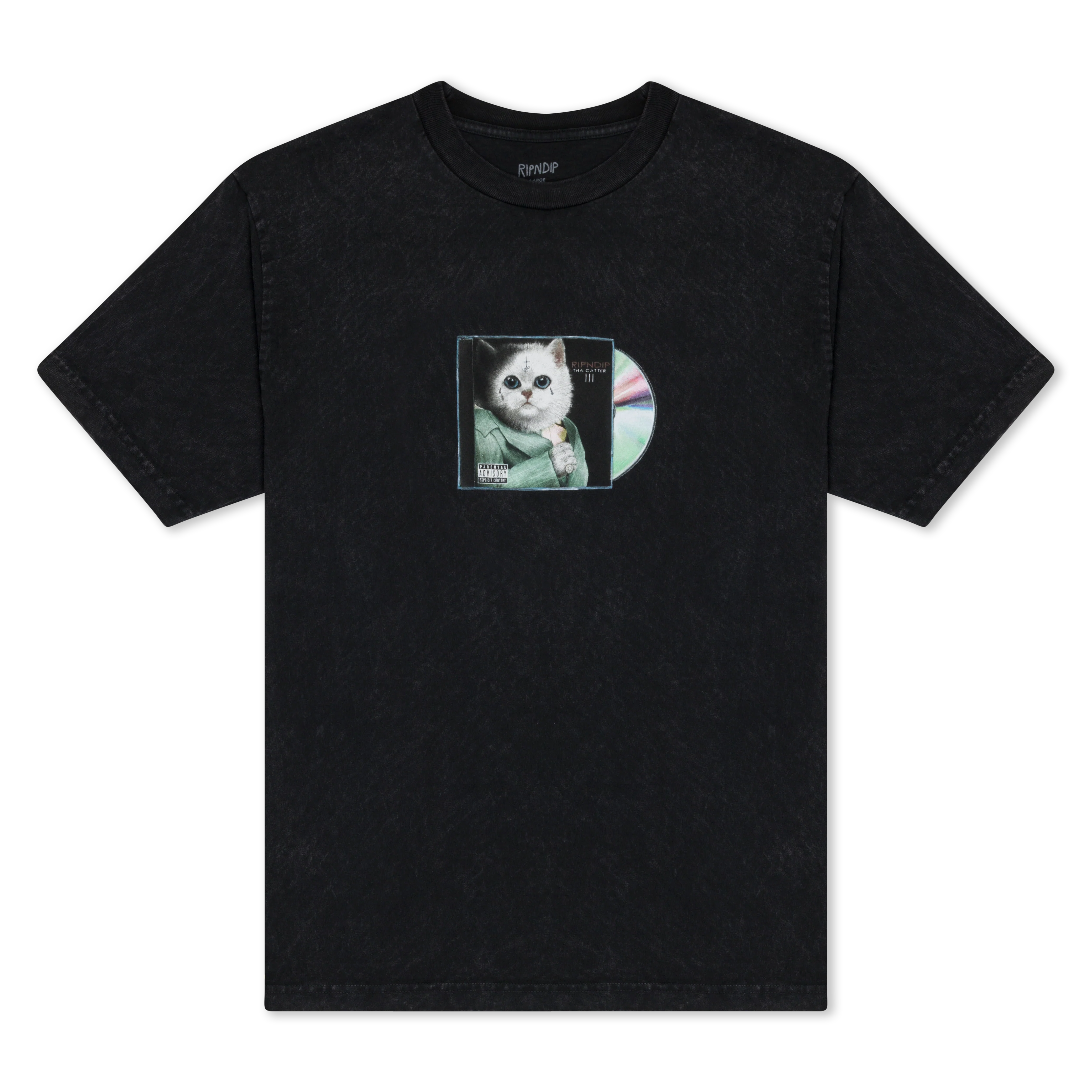 Lil Nerm 3 Tee (Black Vintage Wash)