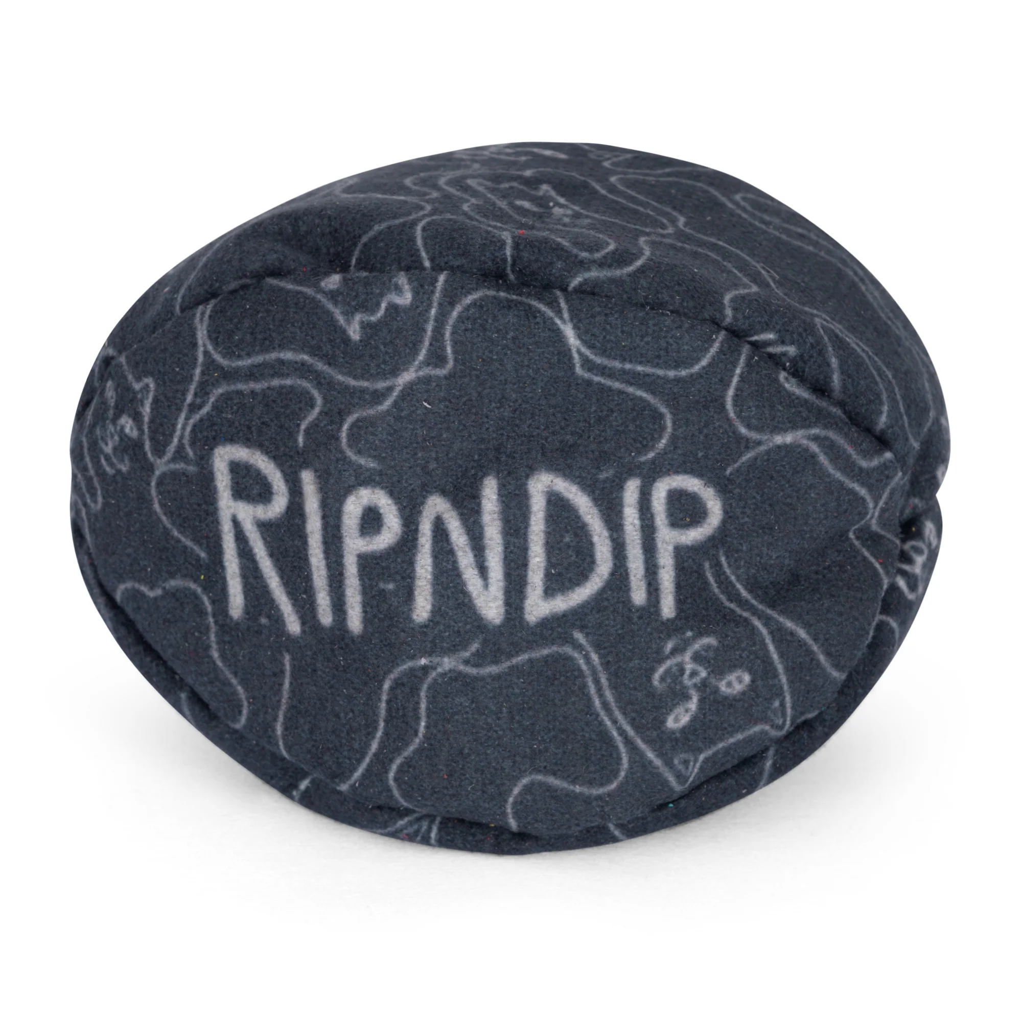 Line Camo Hacky Sack (Black)