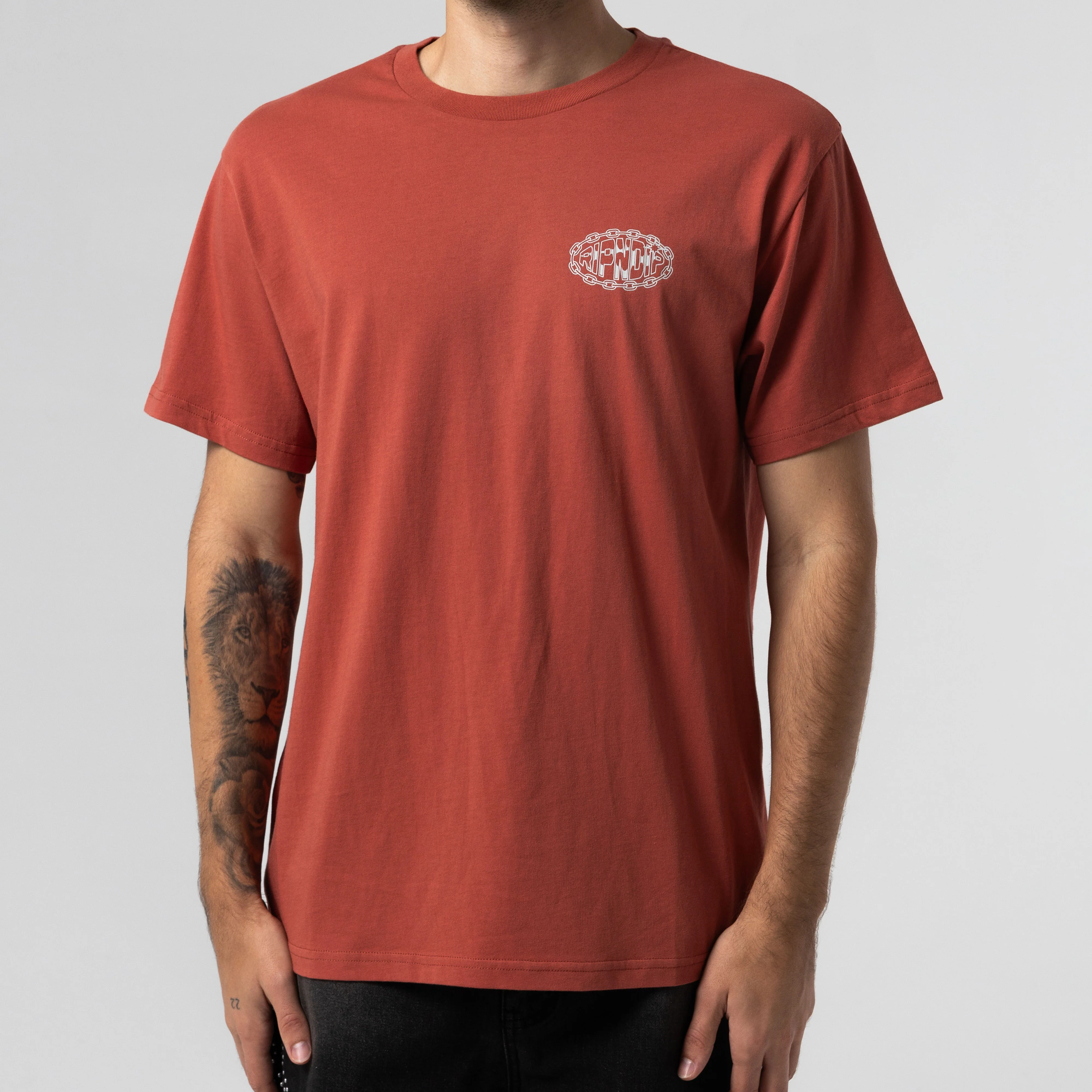 Linked Up Tee (Burnt Orange) - Image 2