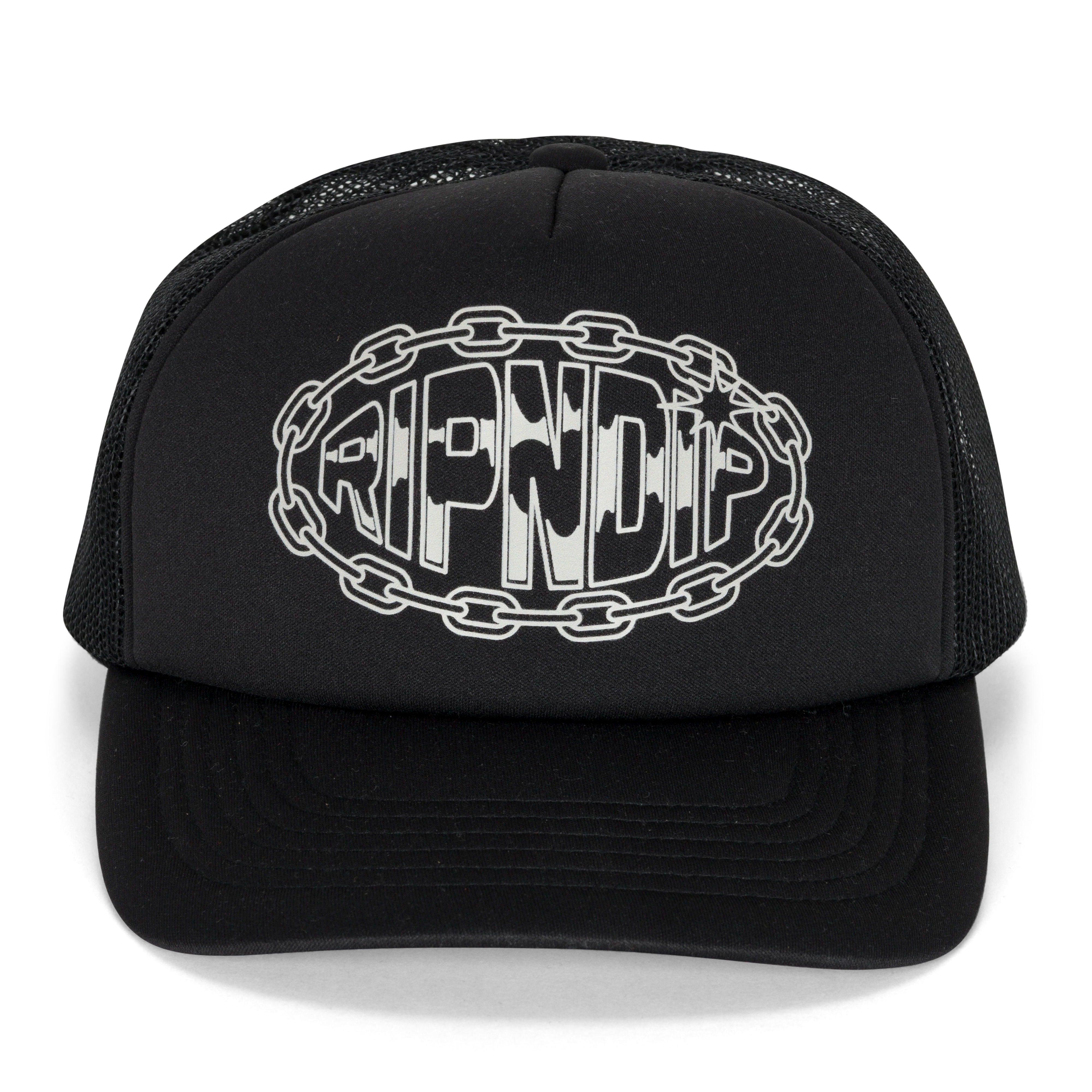 Linked Up Trucker Hat (Black) - Image 2