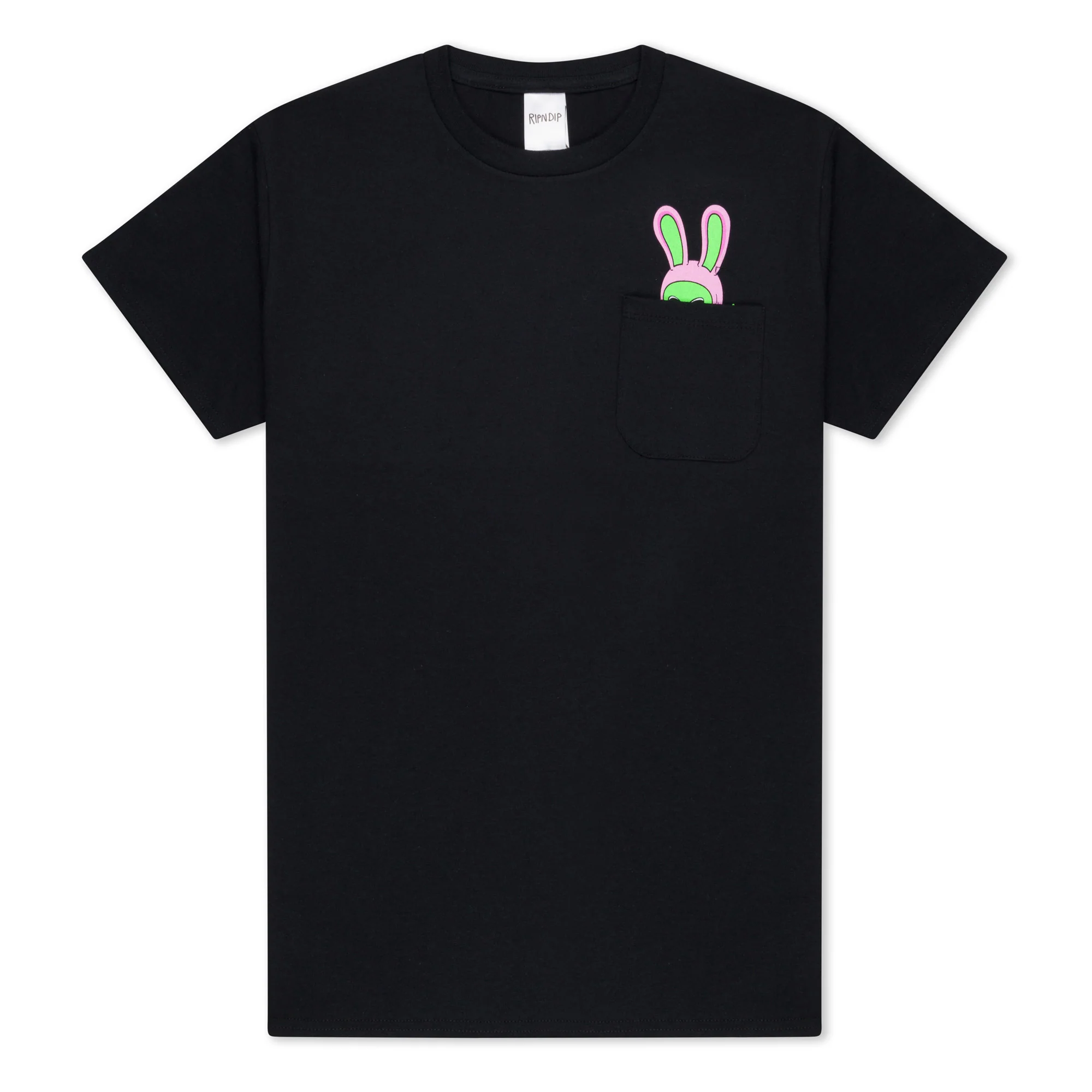 Lord Alien Bunny Pocket Tee (Black)