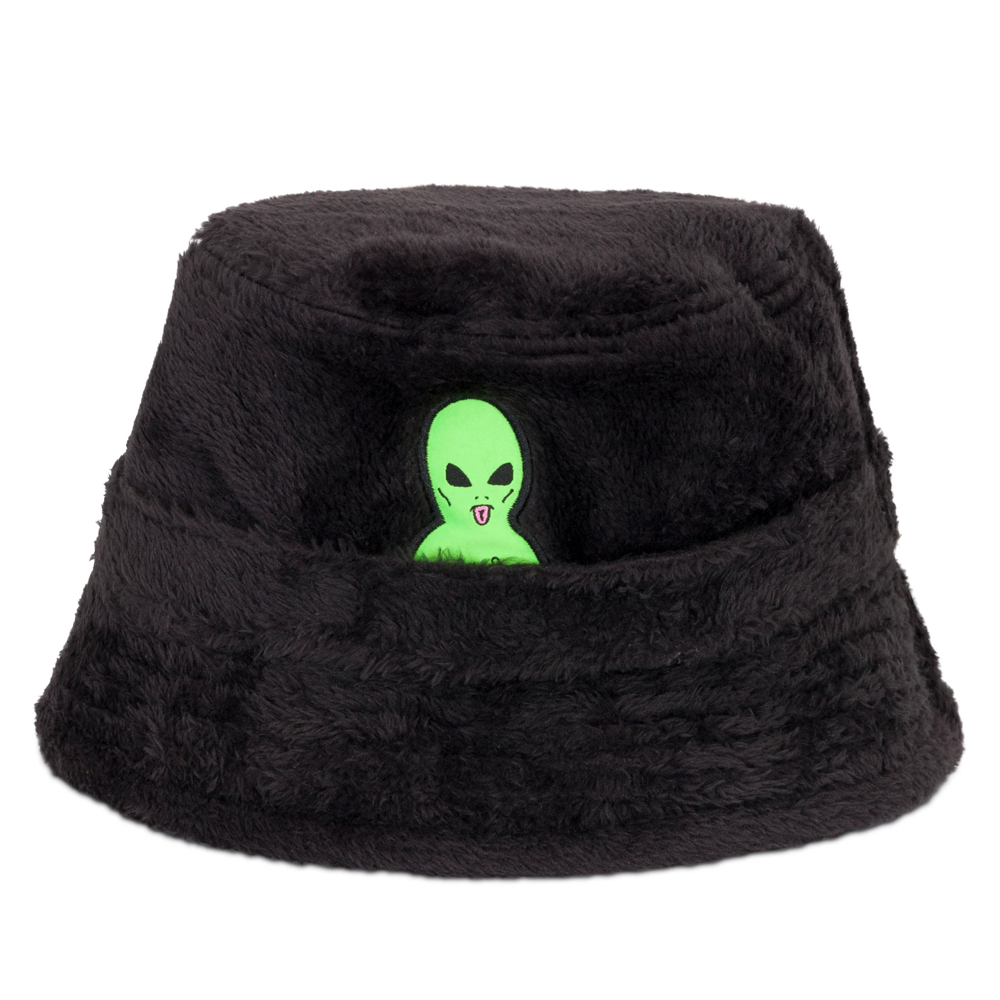 Lord Alien Sherpa Bucket Hat (Black) - Image 2