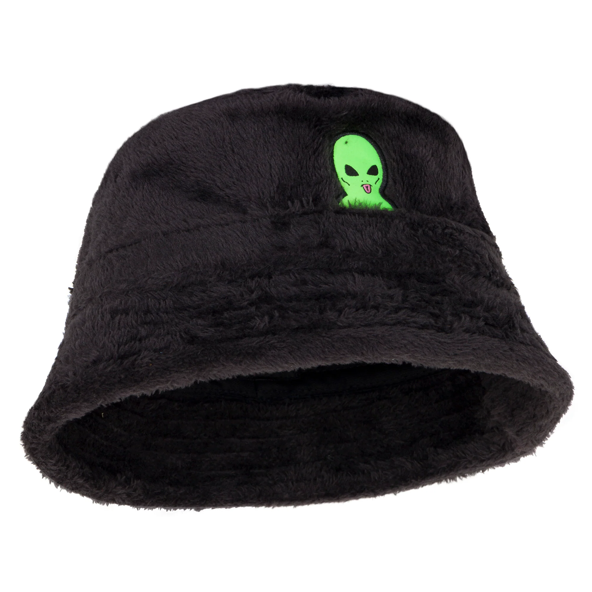 Lord Alien Sherpa Bucket Hat (Black) - Image 3