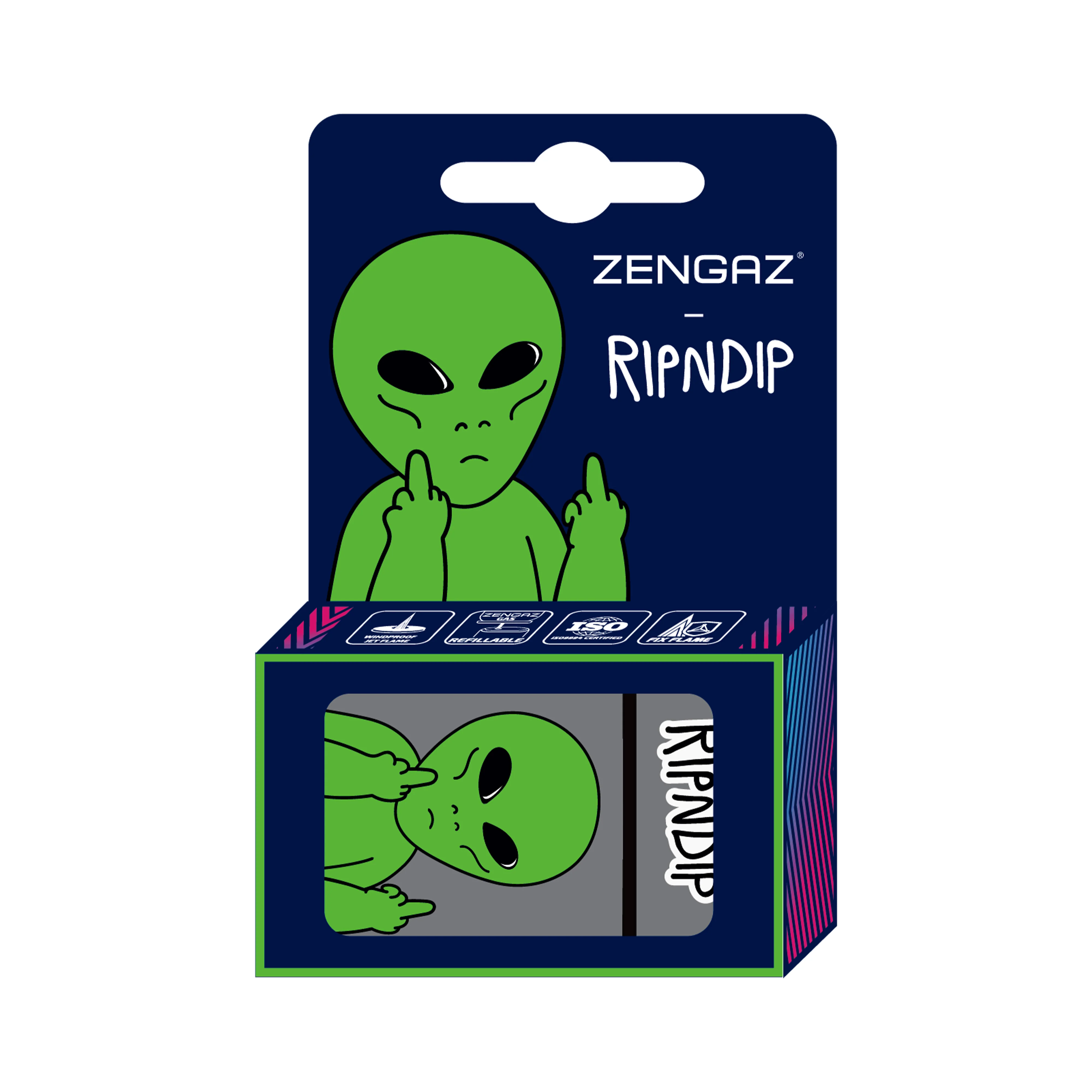Lord Alien Zengaz Lighter (Charcoal) - Image 5