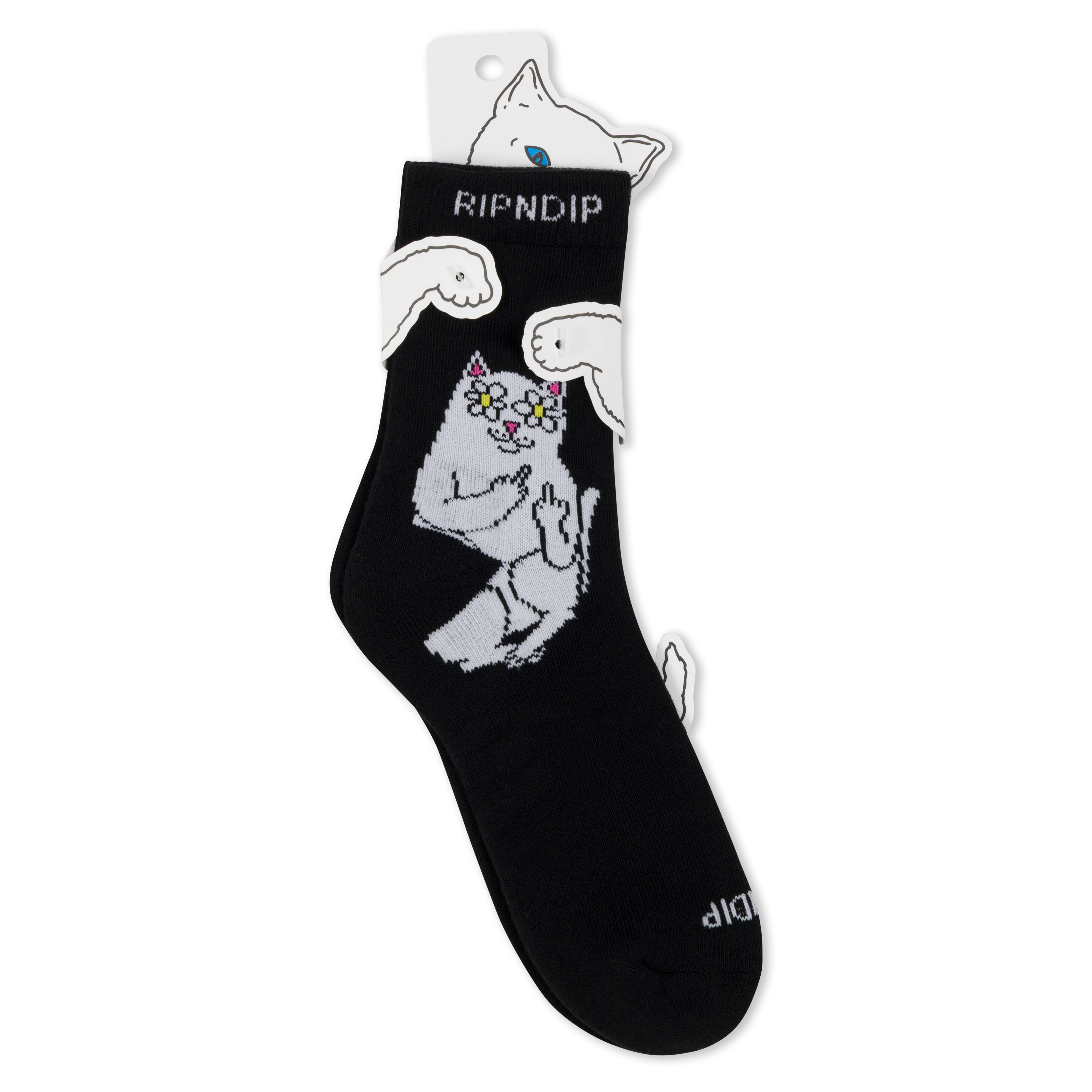 Lord Blossom Mid Socks (Black) - Image 3