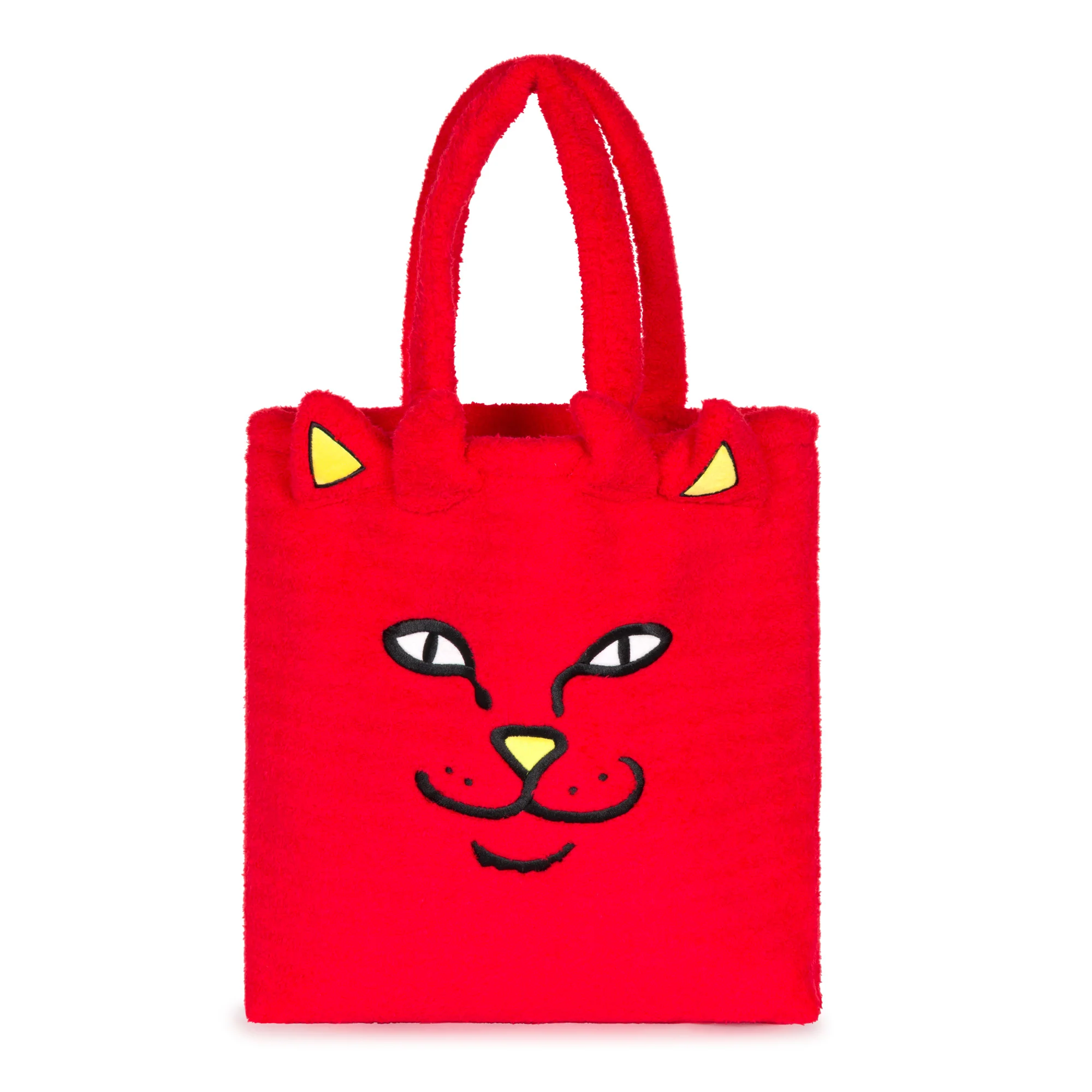 Lord Devil Fluffy Tote (Red)
