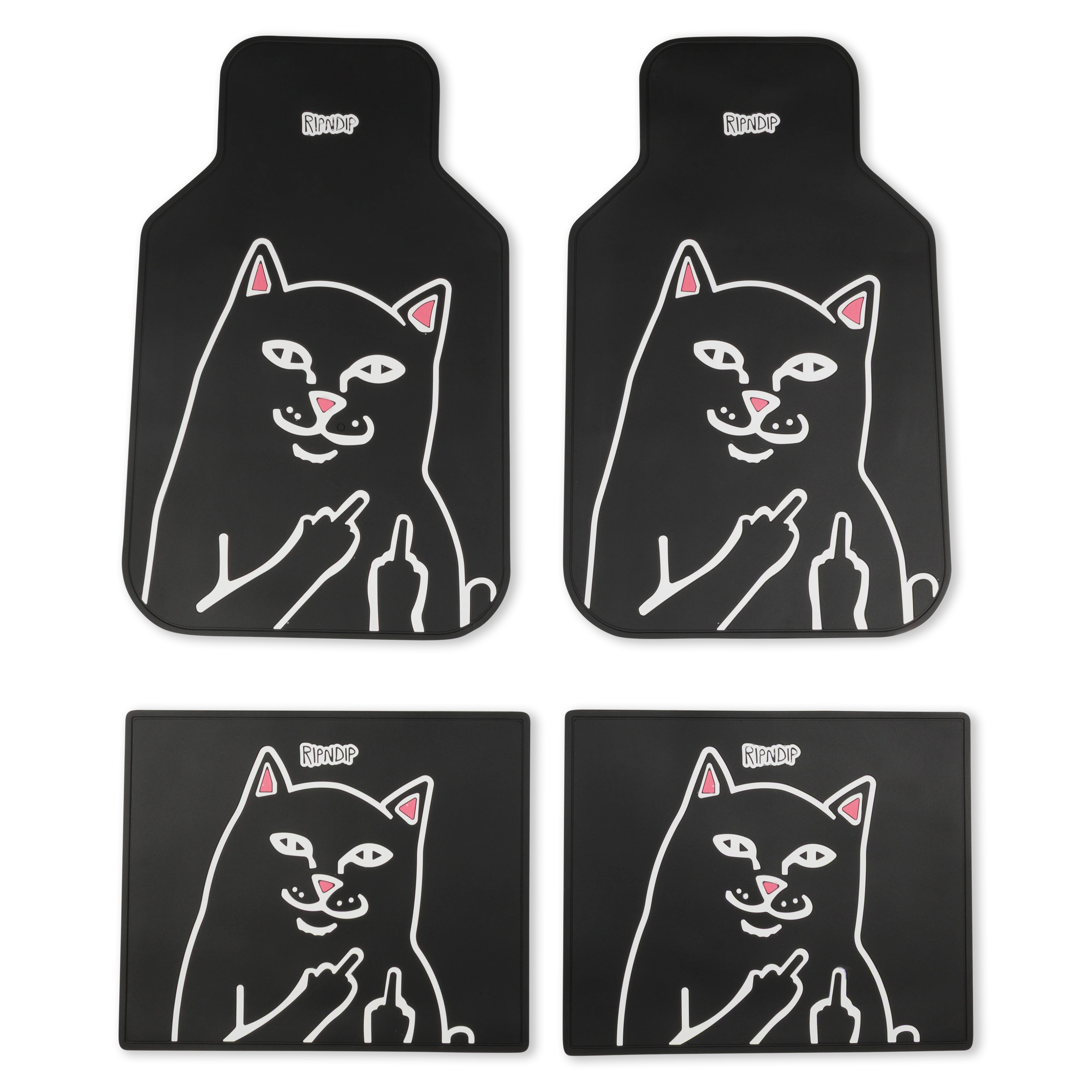 Lord Jermal Car Floor Mats (Black)