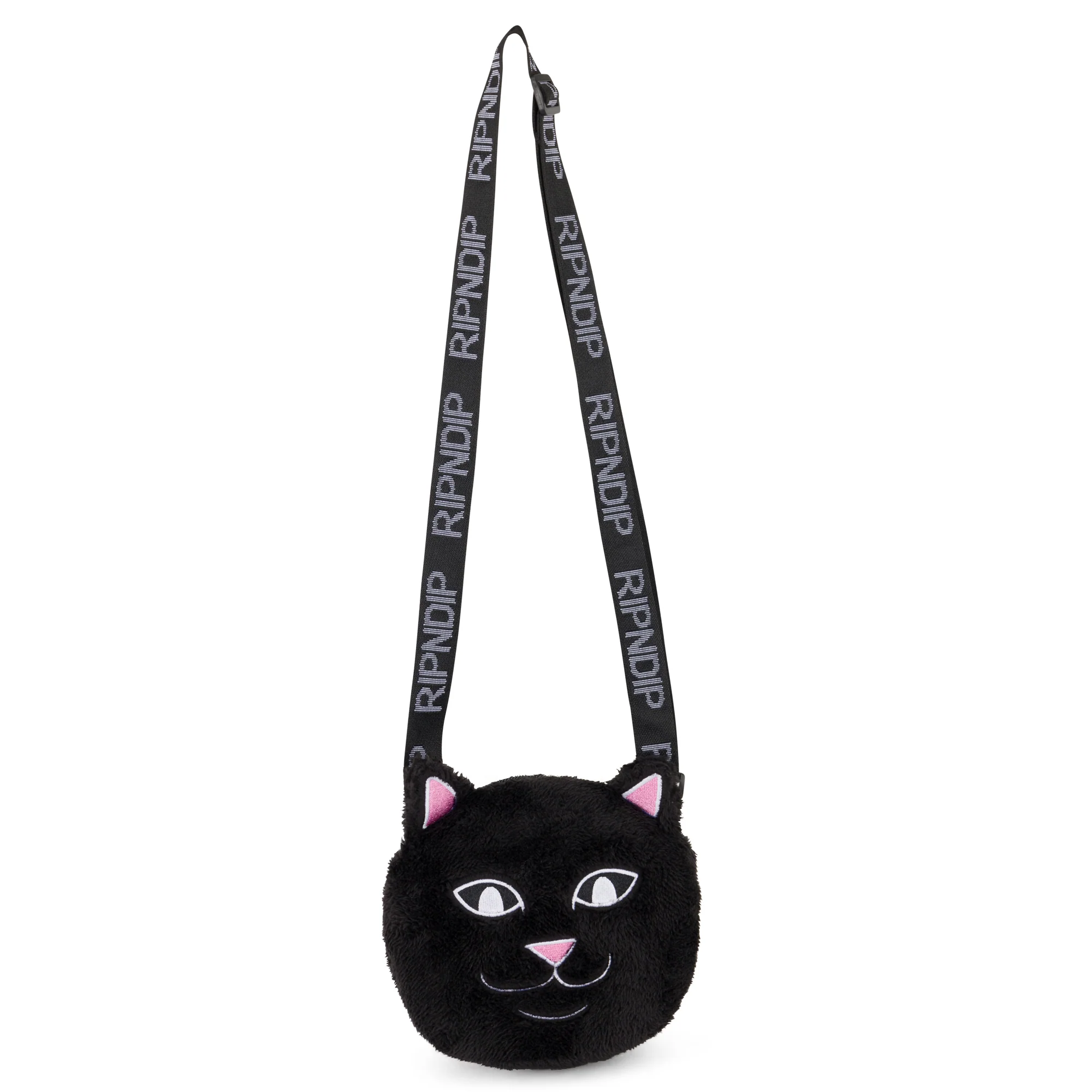 Lord Jermal Sherpa Crossbody Bag (Black)