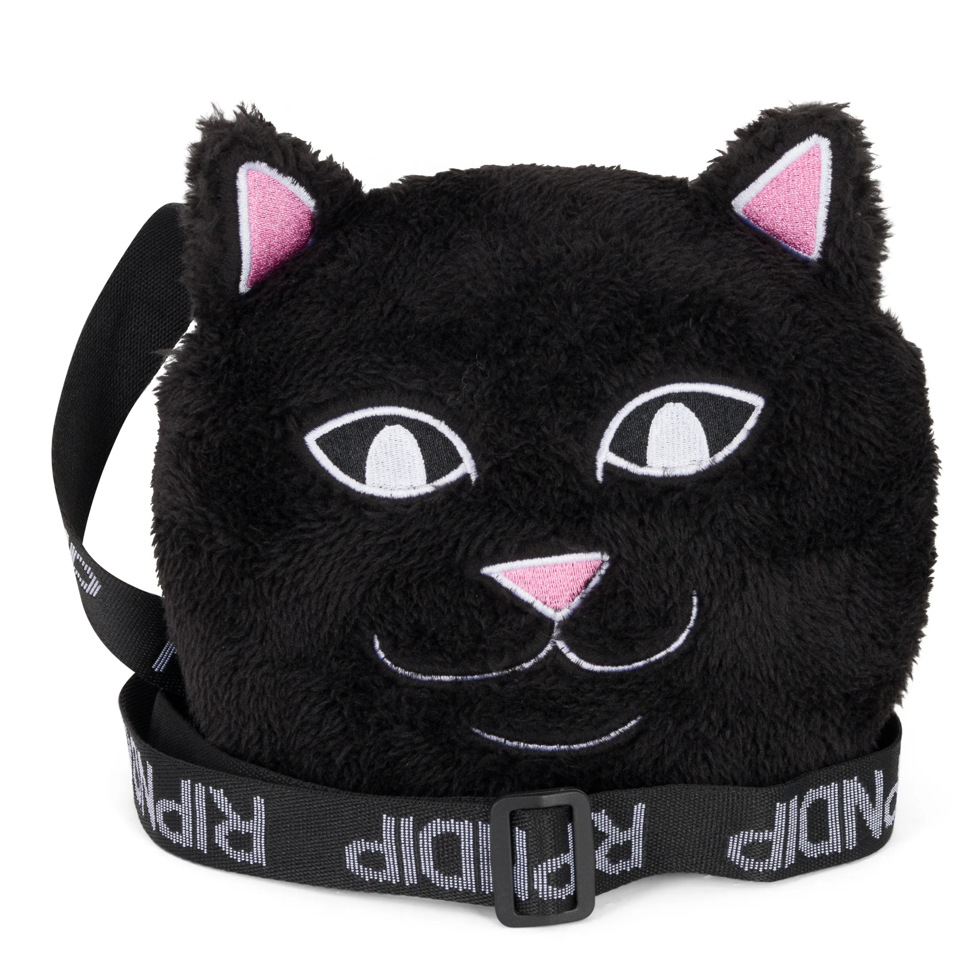 Lord Jermal Sherpa Crossbody Bag (Black) - Image 4
