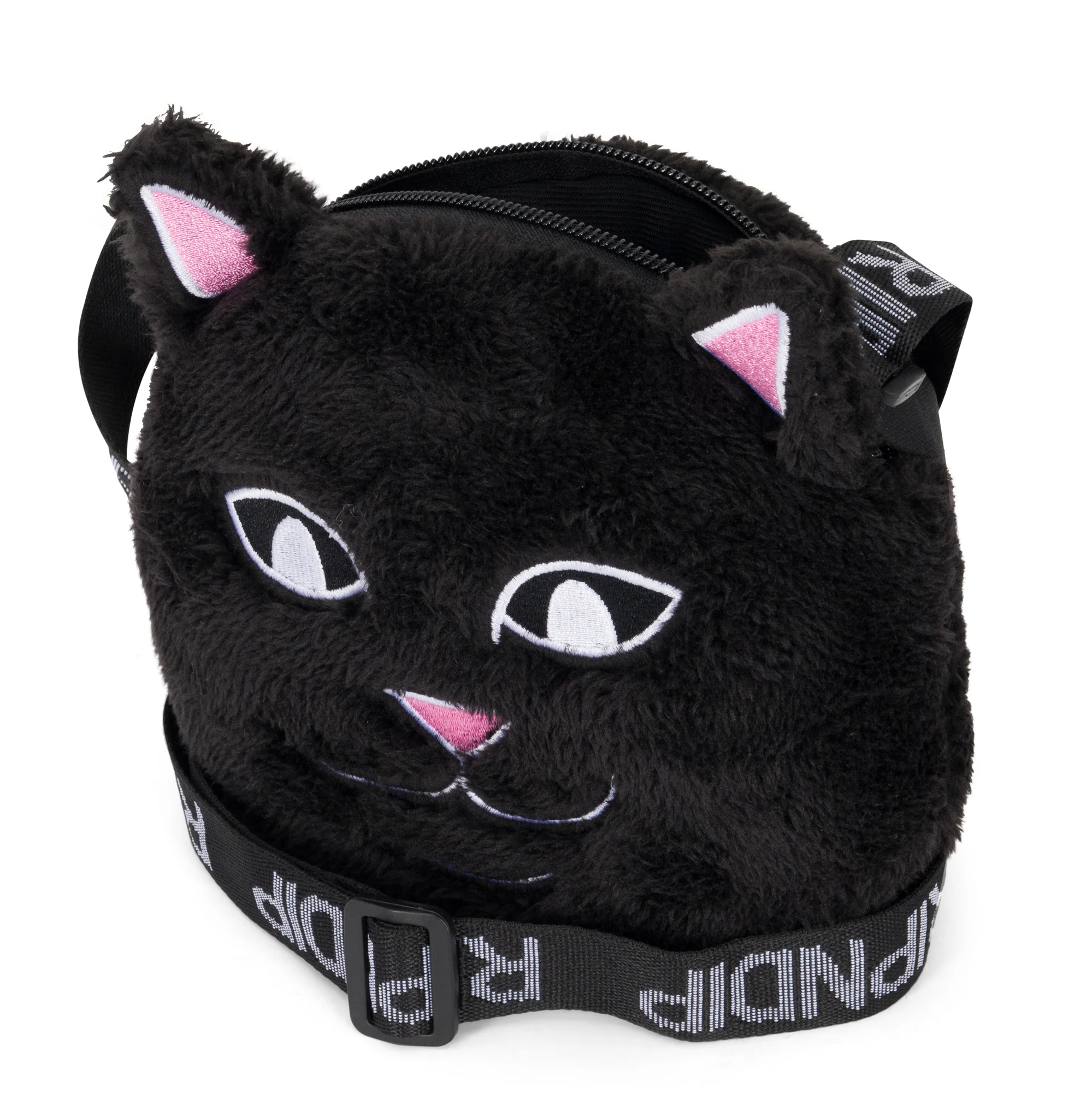 Lord Jermal Sherpa Crossbody Bag (Black) - Image 5