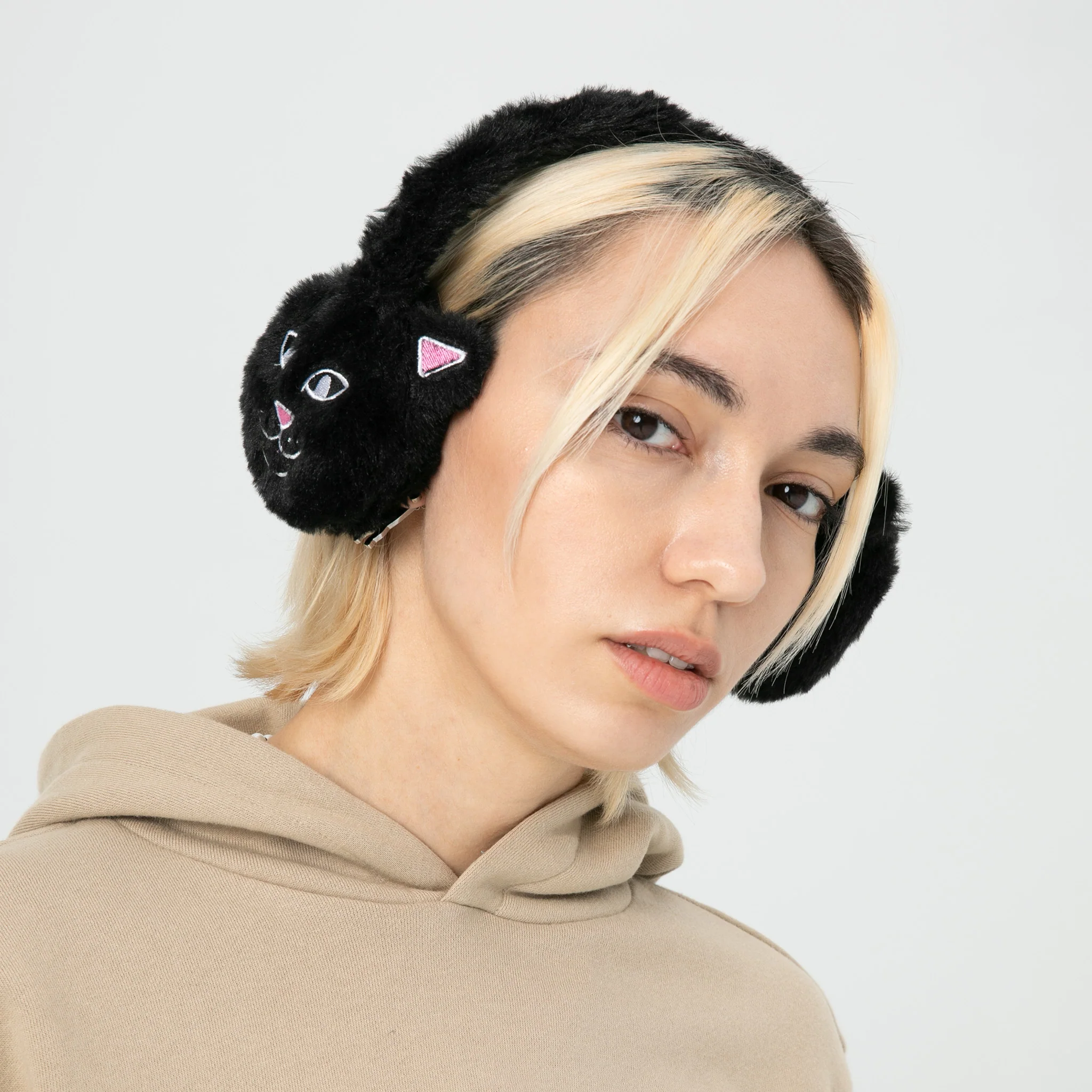 Lord Jermal Sherpa Earmuffs (Black) - Image 2