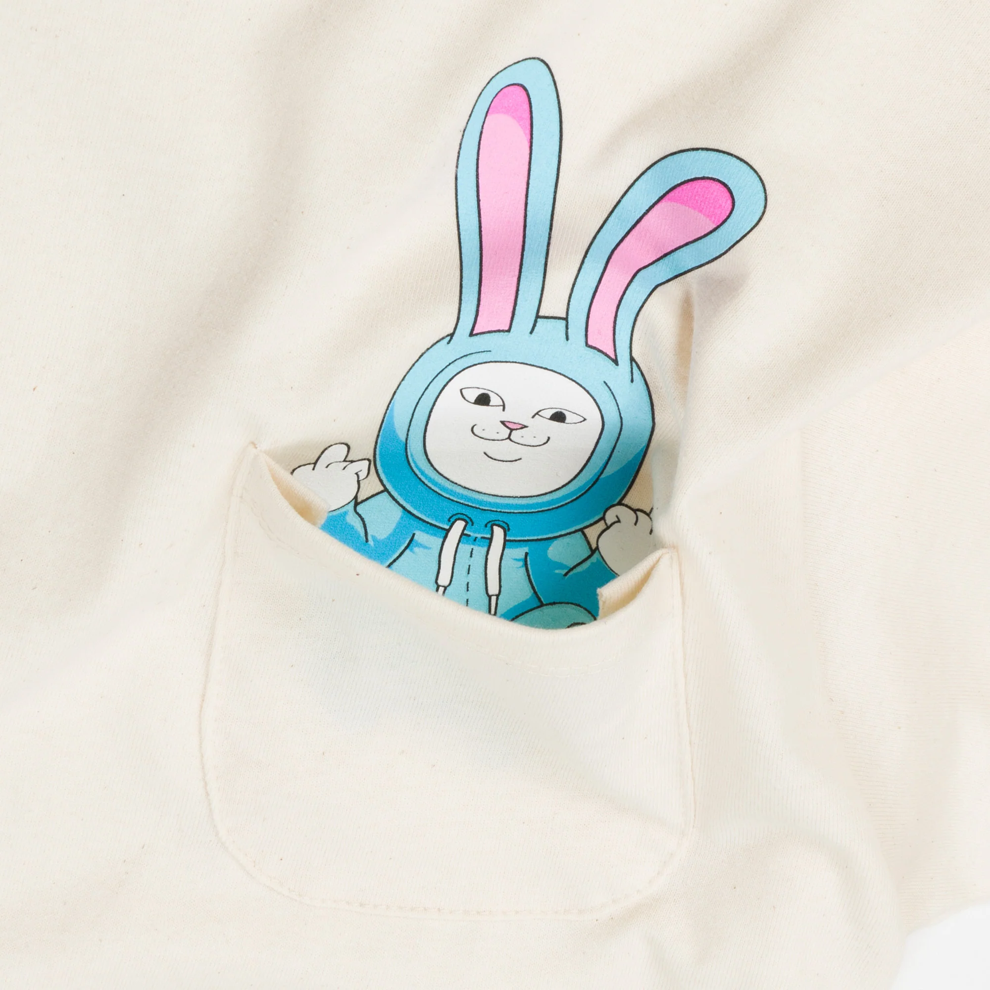 Lord Nermal Bunny Pocket Tee (Naural) - Image 2