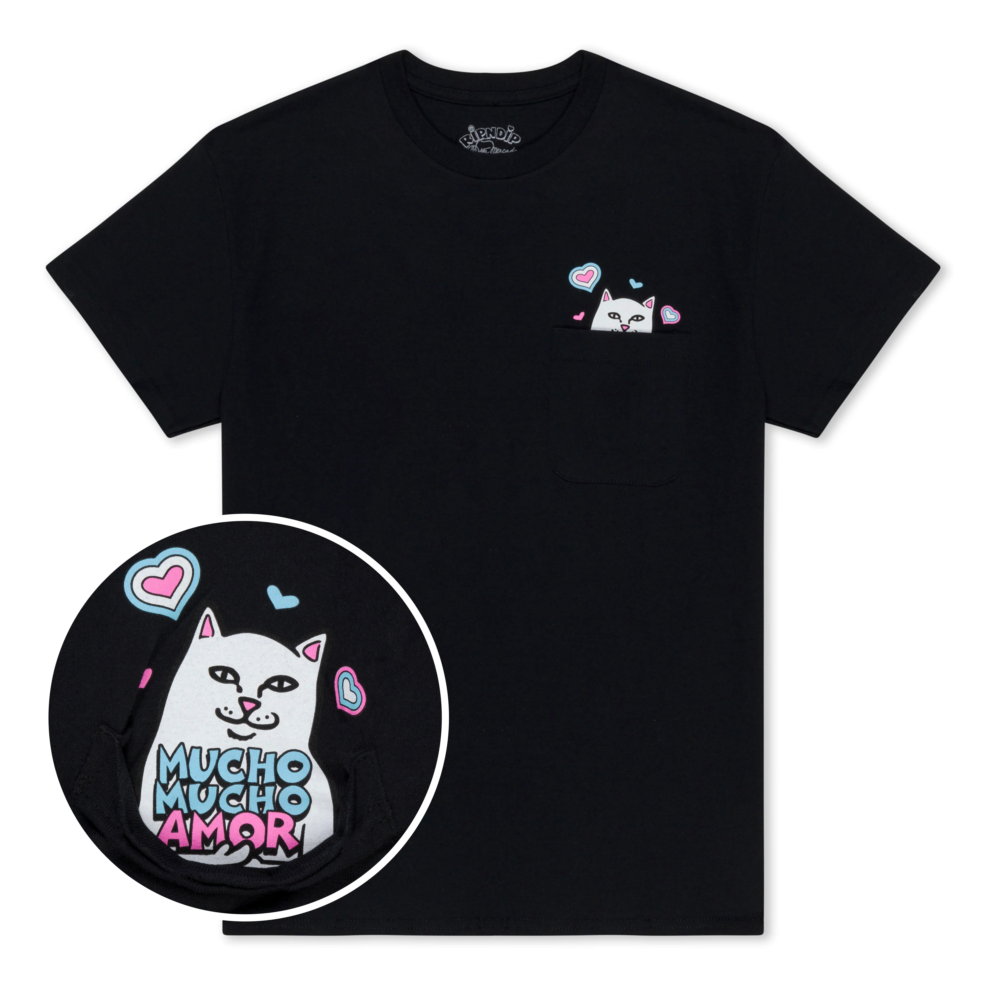 Lord Nermal Amor Pocket Tee (Black)