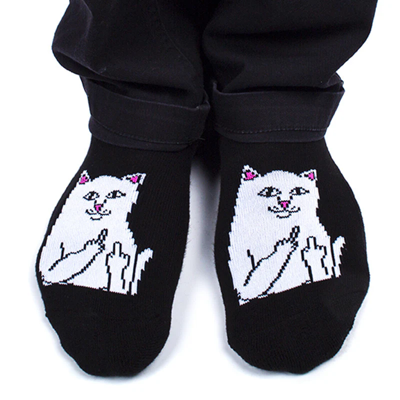 Lord Nermal Ankle Socks (Black) - Image 2