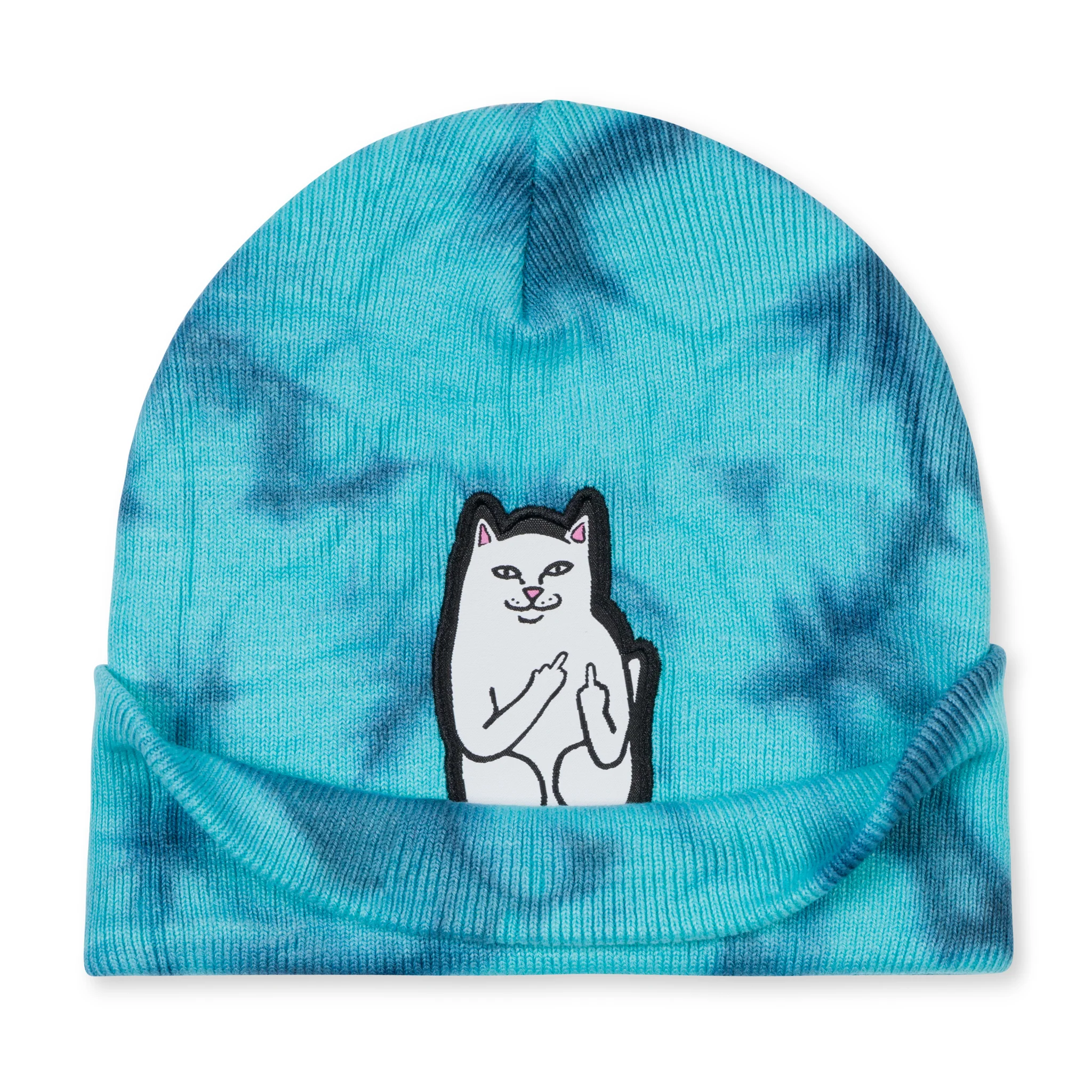 Lord Nermal Beanie (Navy / Aqua Lightning Wash ) - Image 2