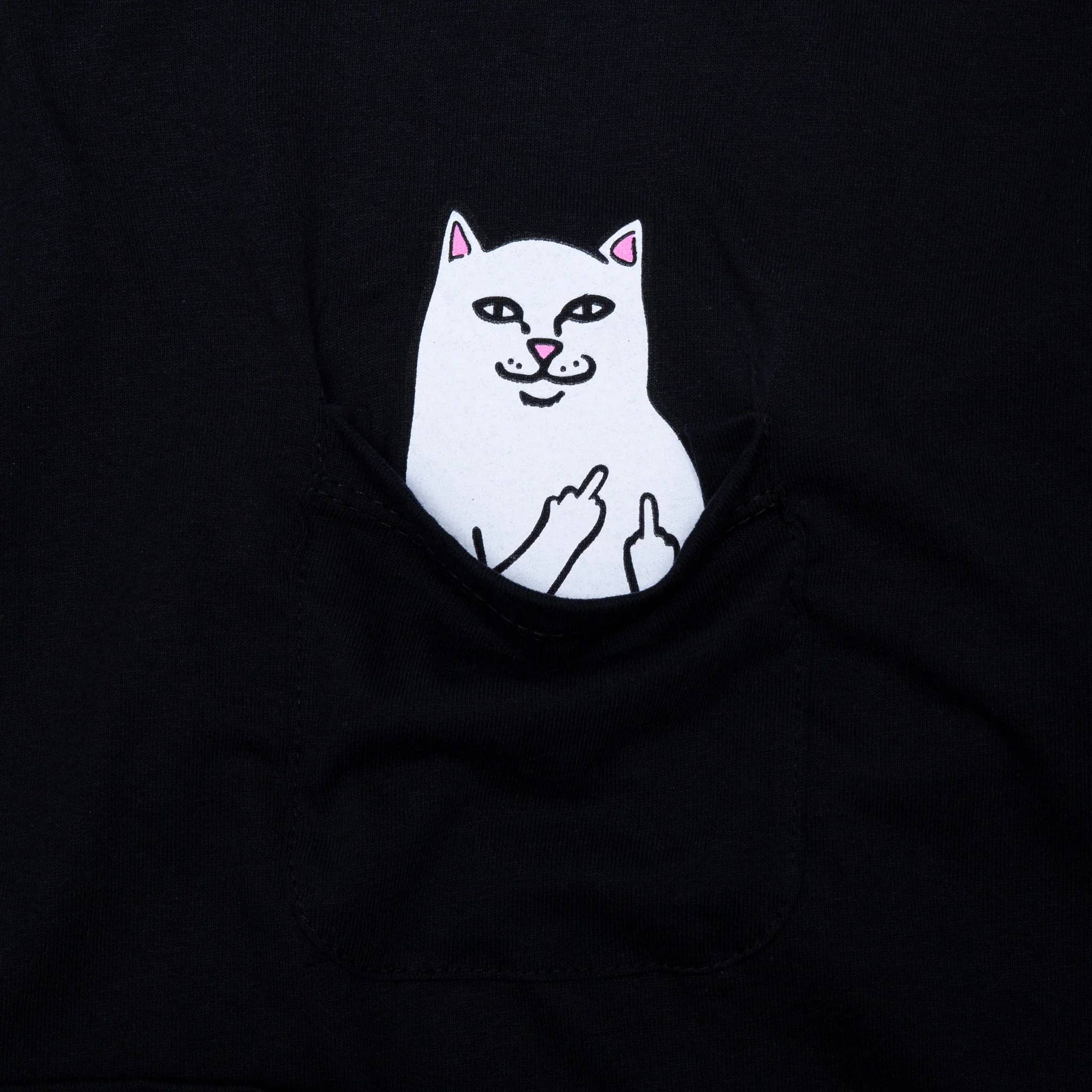 Lord Nermal L/S Pocket Tee (Black) - Image 3