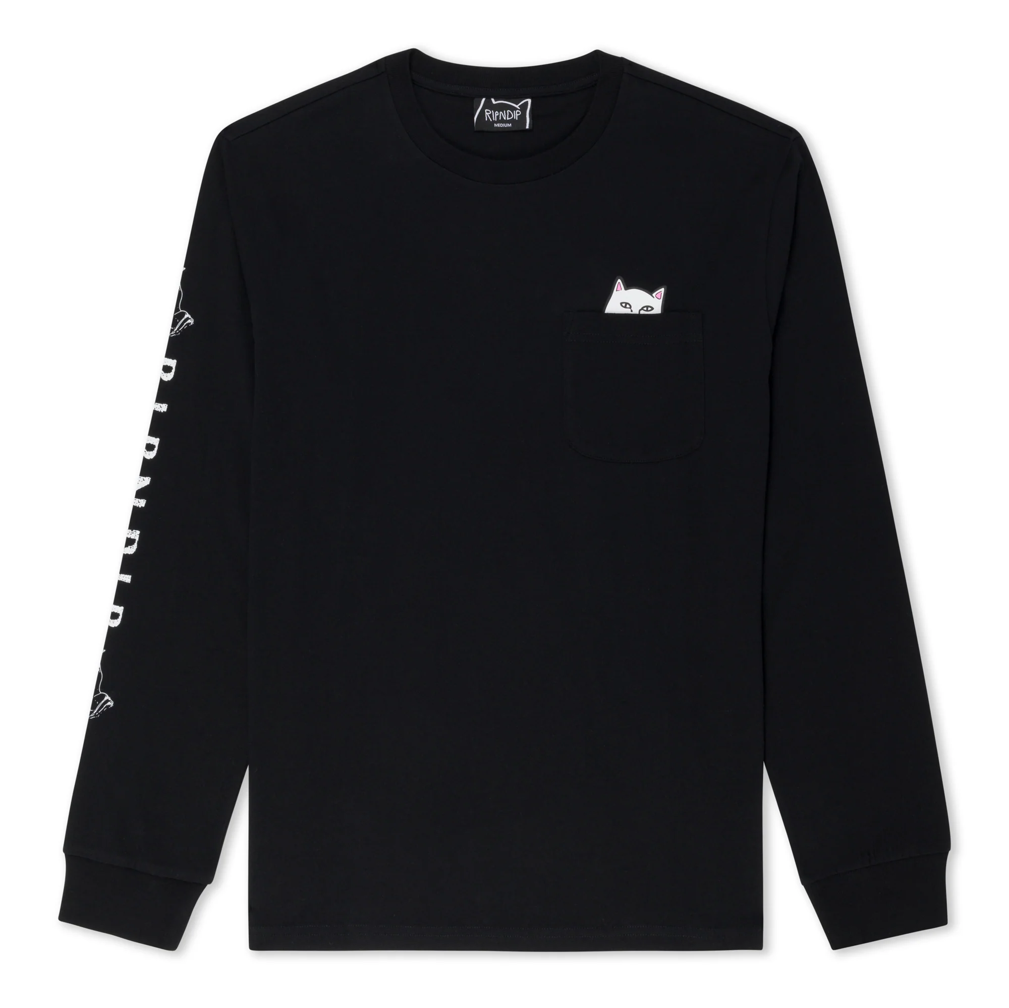 Lord Nermal L/S Pocket Tee (Black) - Image 5