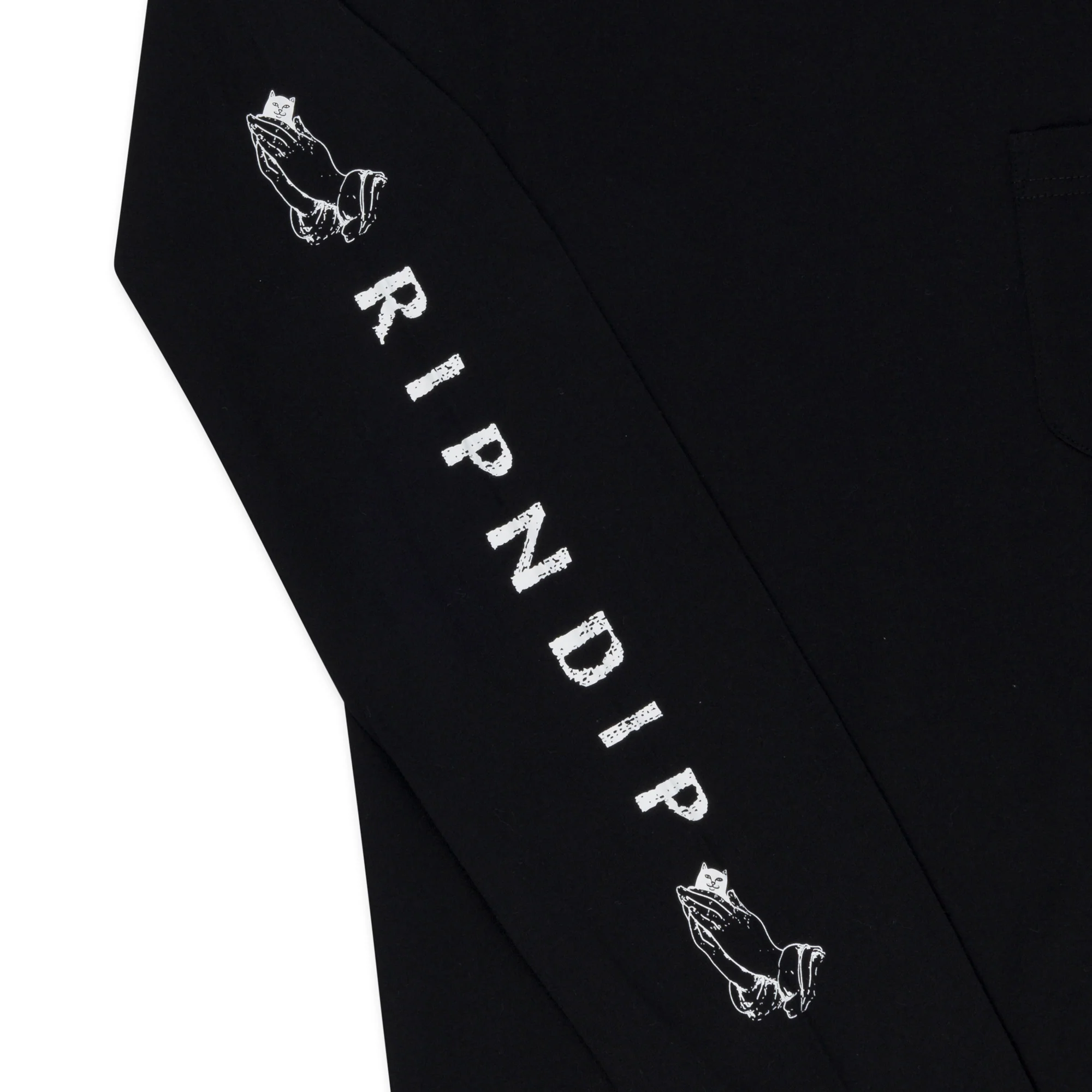 Lord Nermal L/S Pocket Tee (Black) - Image 6