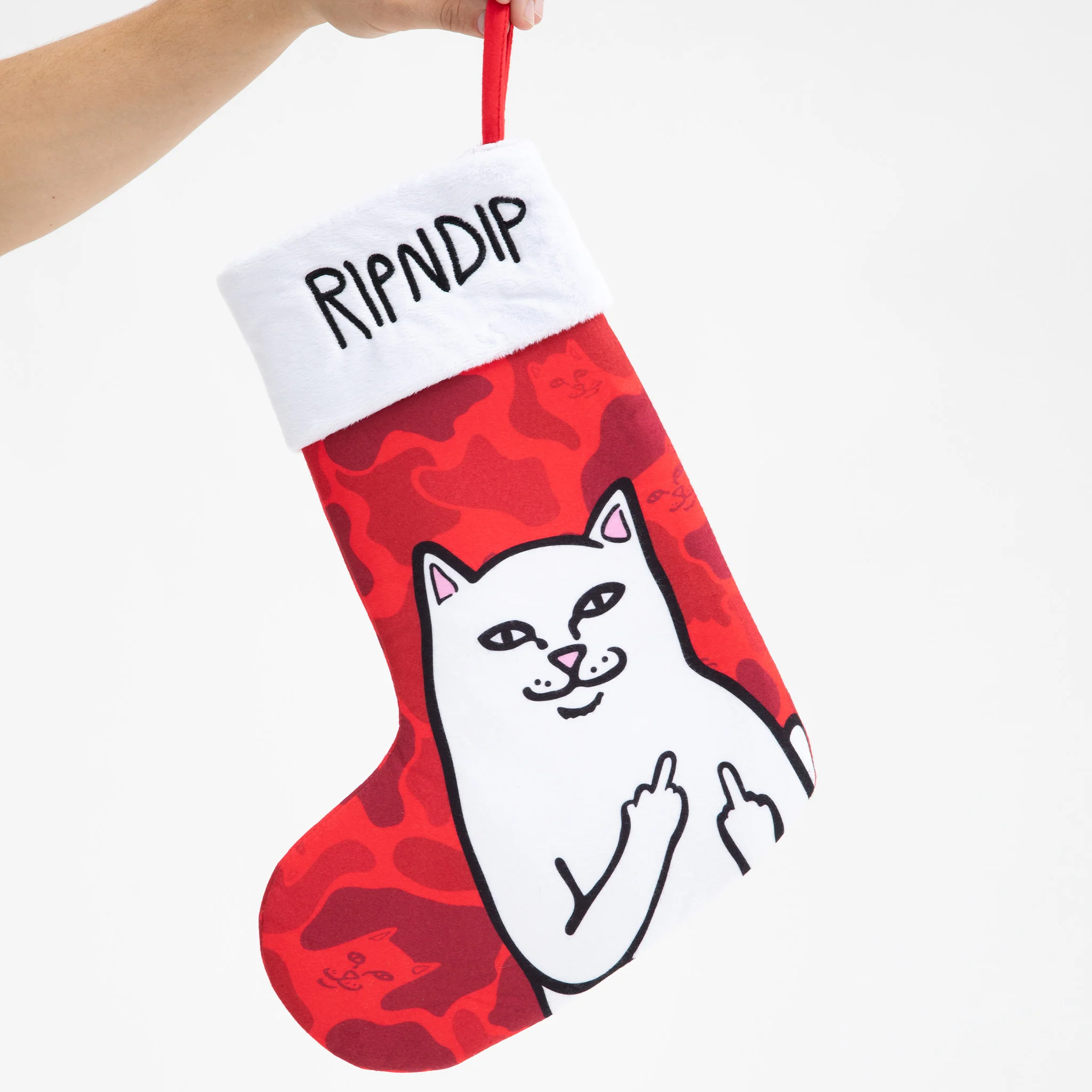 Lord Nermal Christmas Stocking (Red) - Image 2