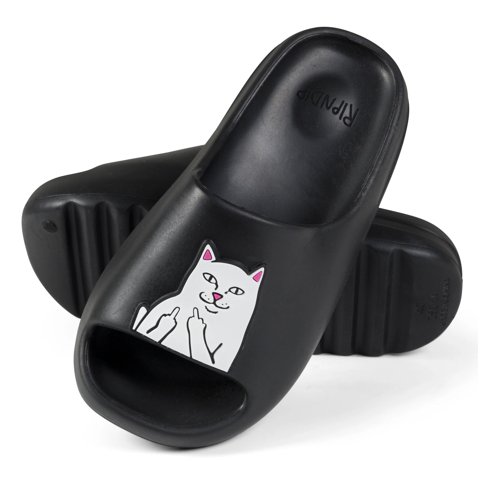 Lord Nermal Cloud Slides (Black) - Image 4