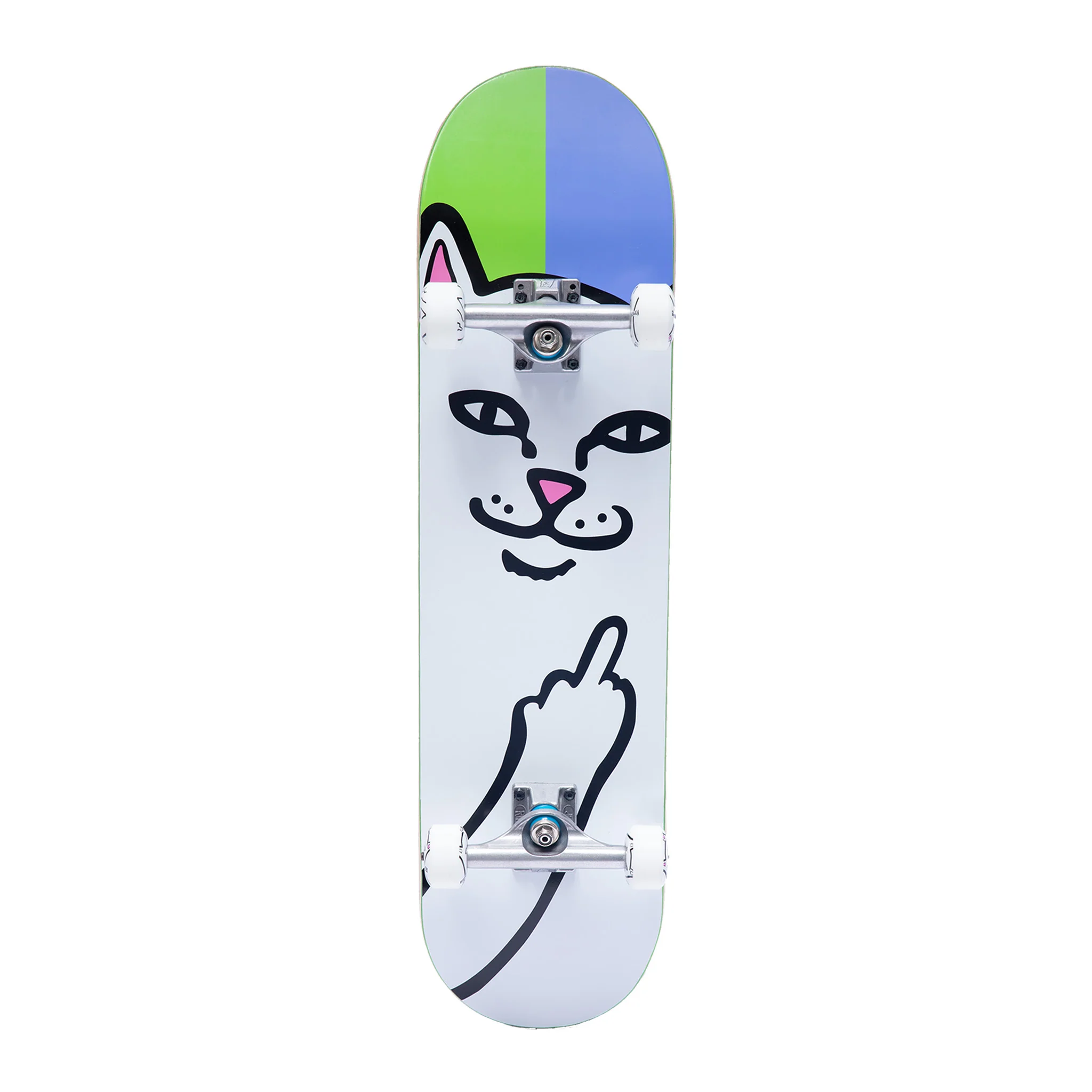 Lord Nermal Complete Skateboard (Green/Blue) - Image 7
