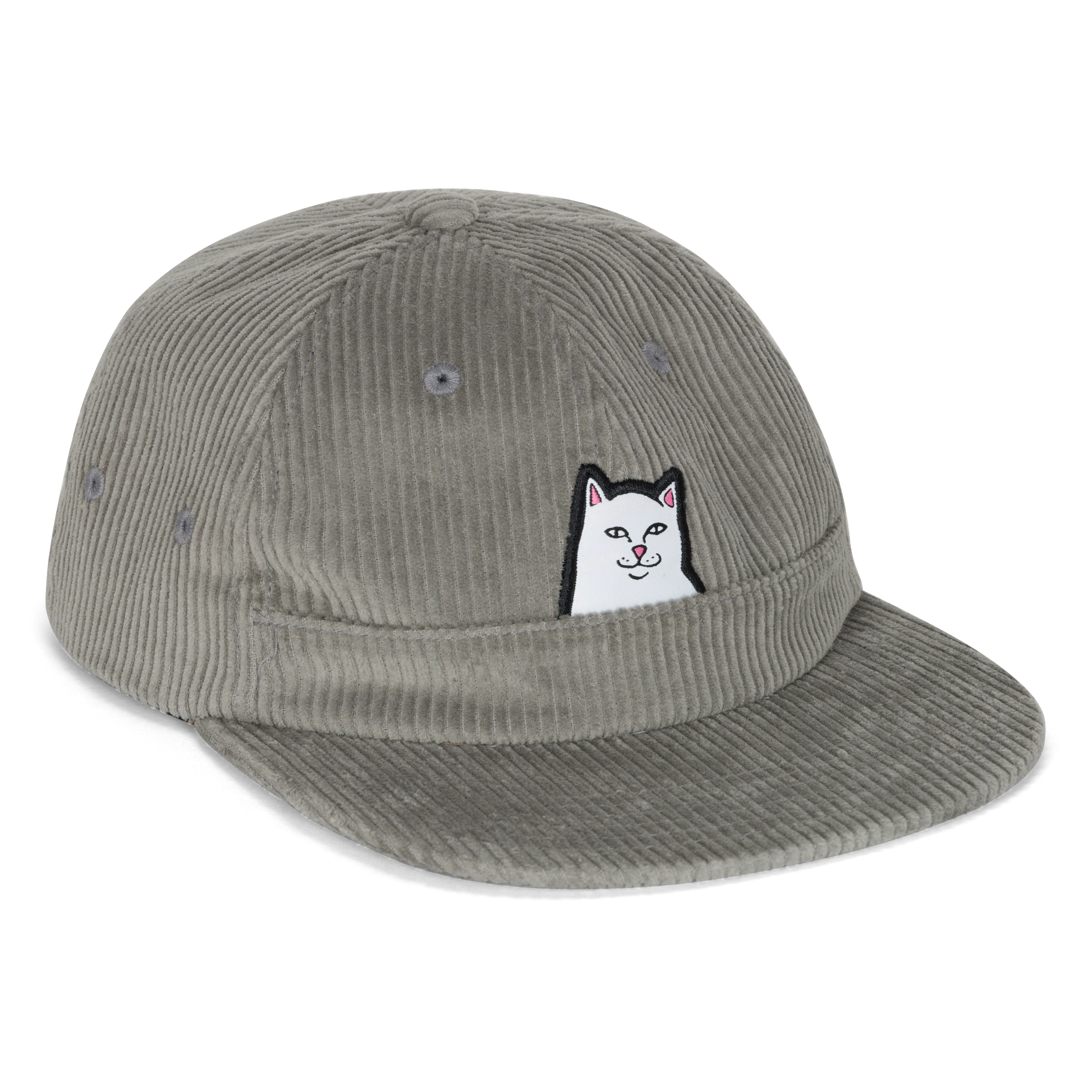 Lord Nermal Corduroy Snapback (Charcoal )