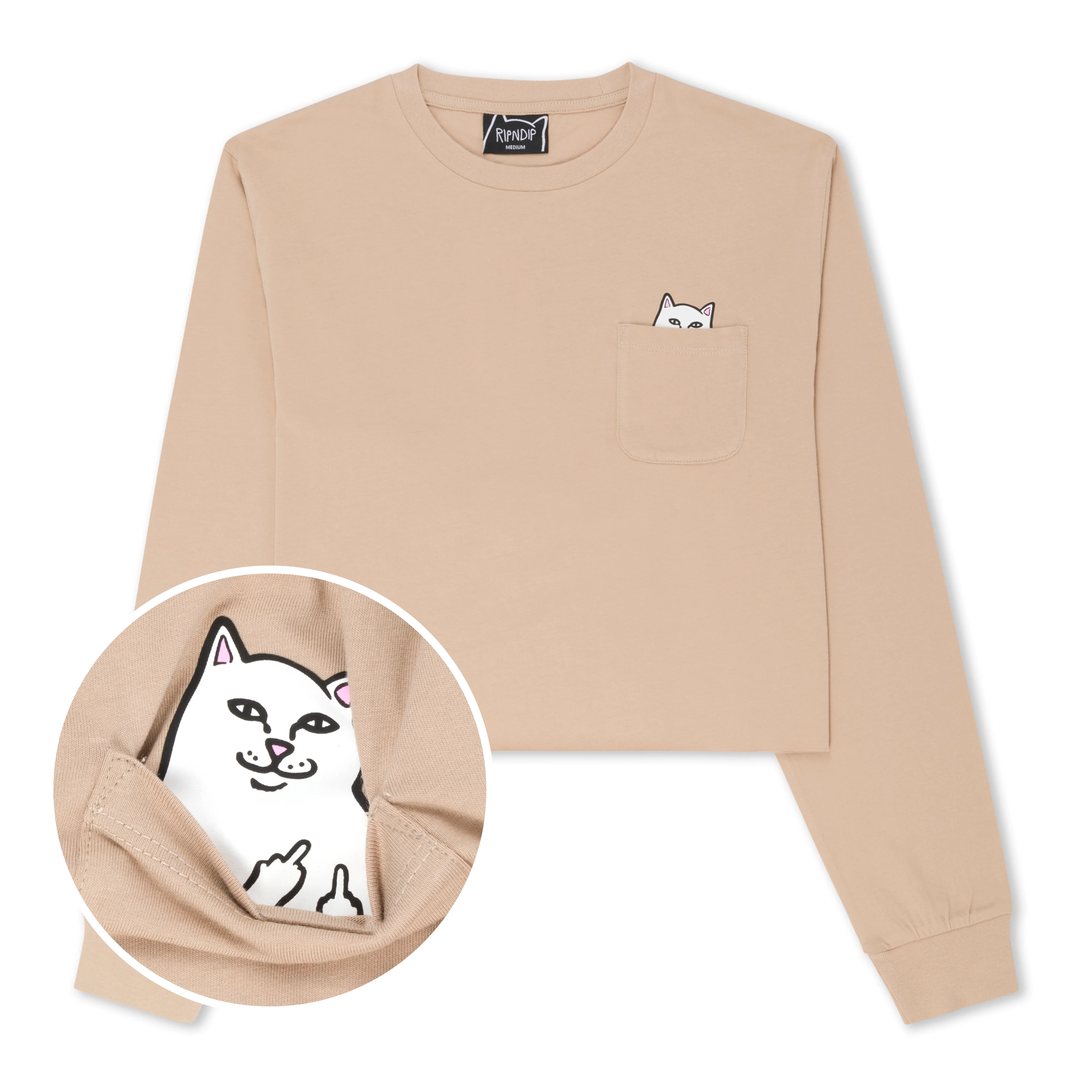 Lord Nermal Cropped Long Sleeve (Almond)